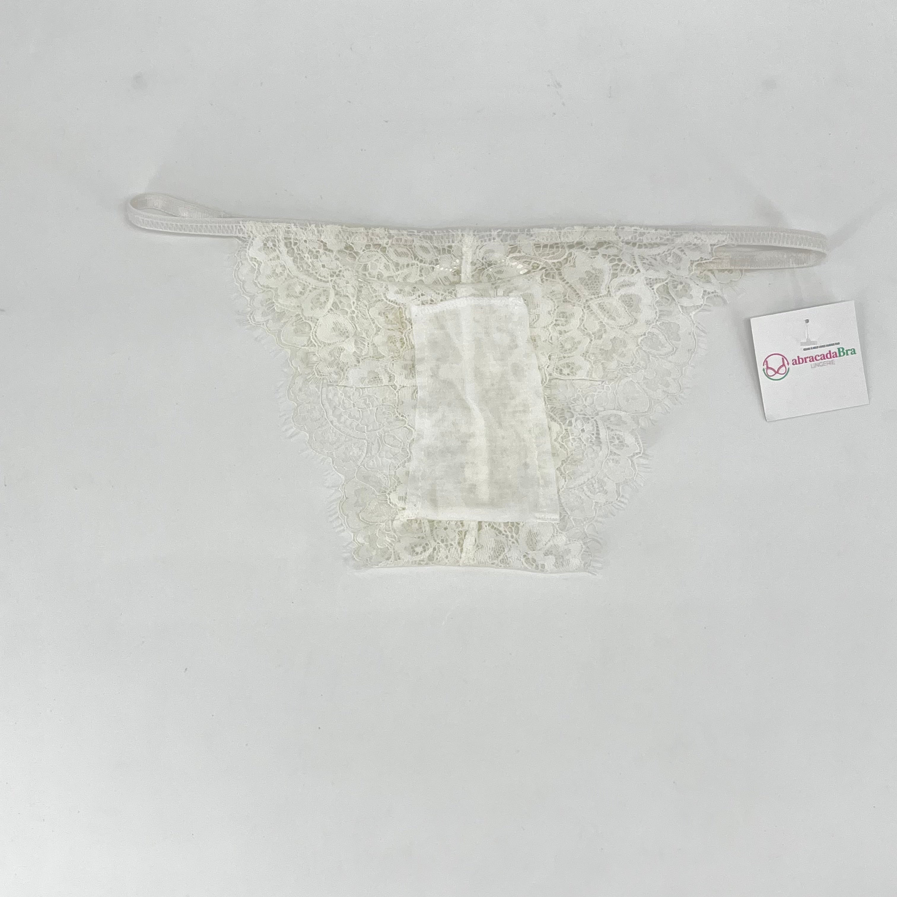 Culotte sexy Knotty Knickers Blanc