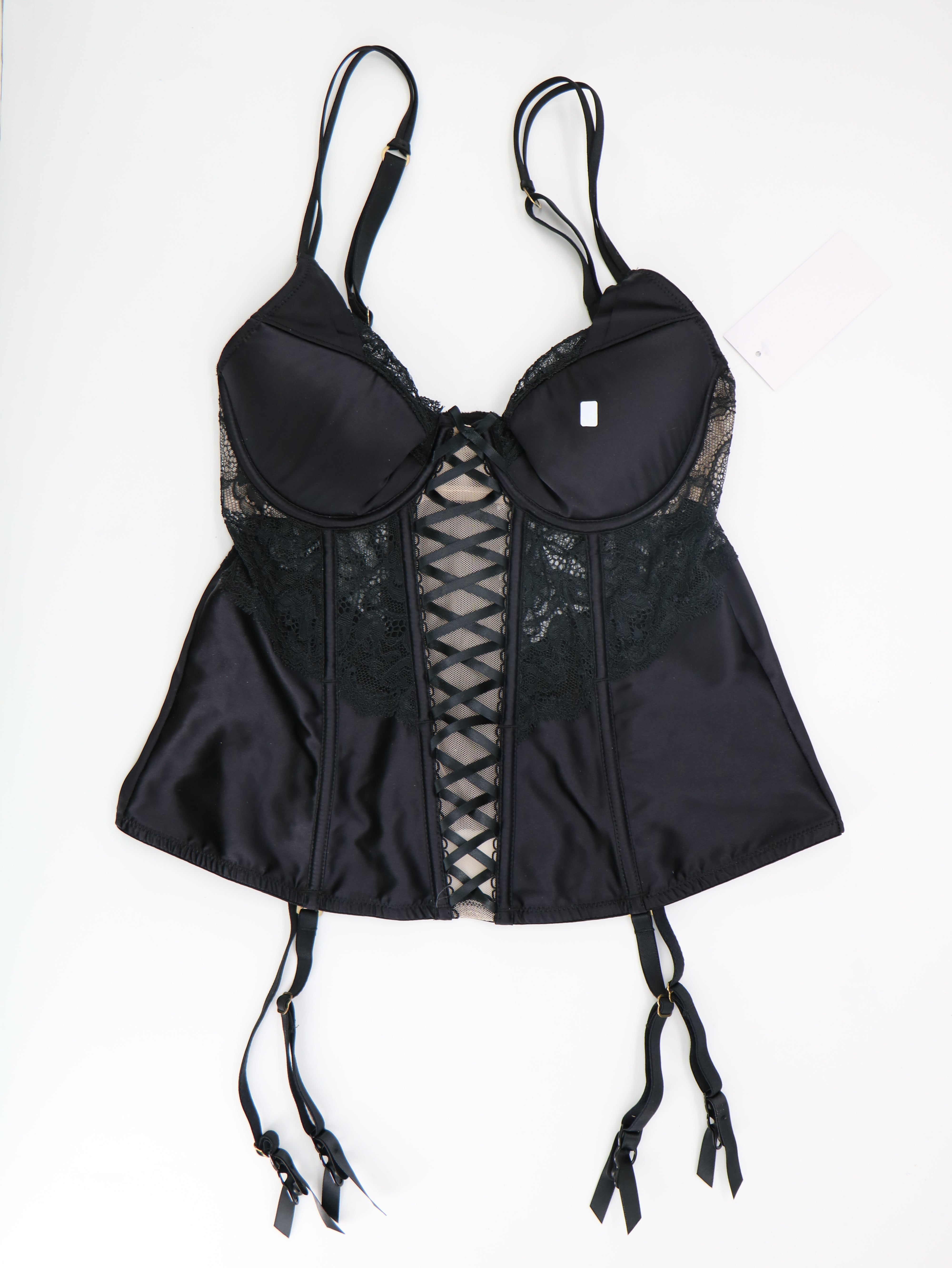 Guêpière RougeGorge Noir