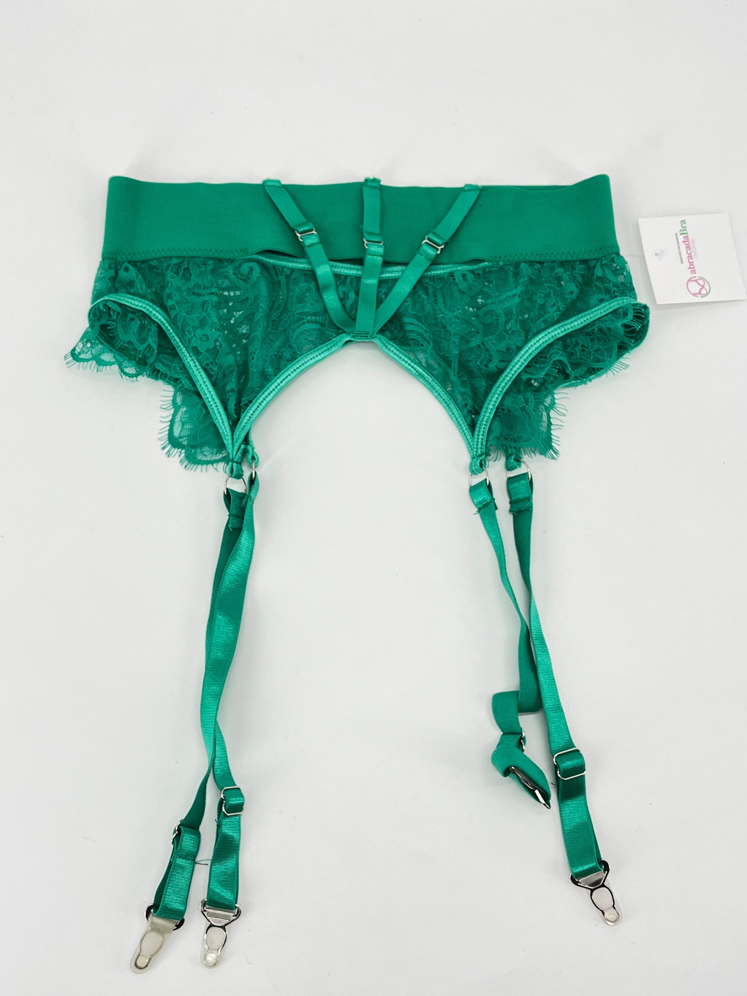 Porte-jarretelles Vert