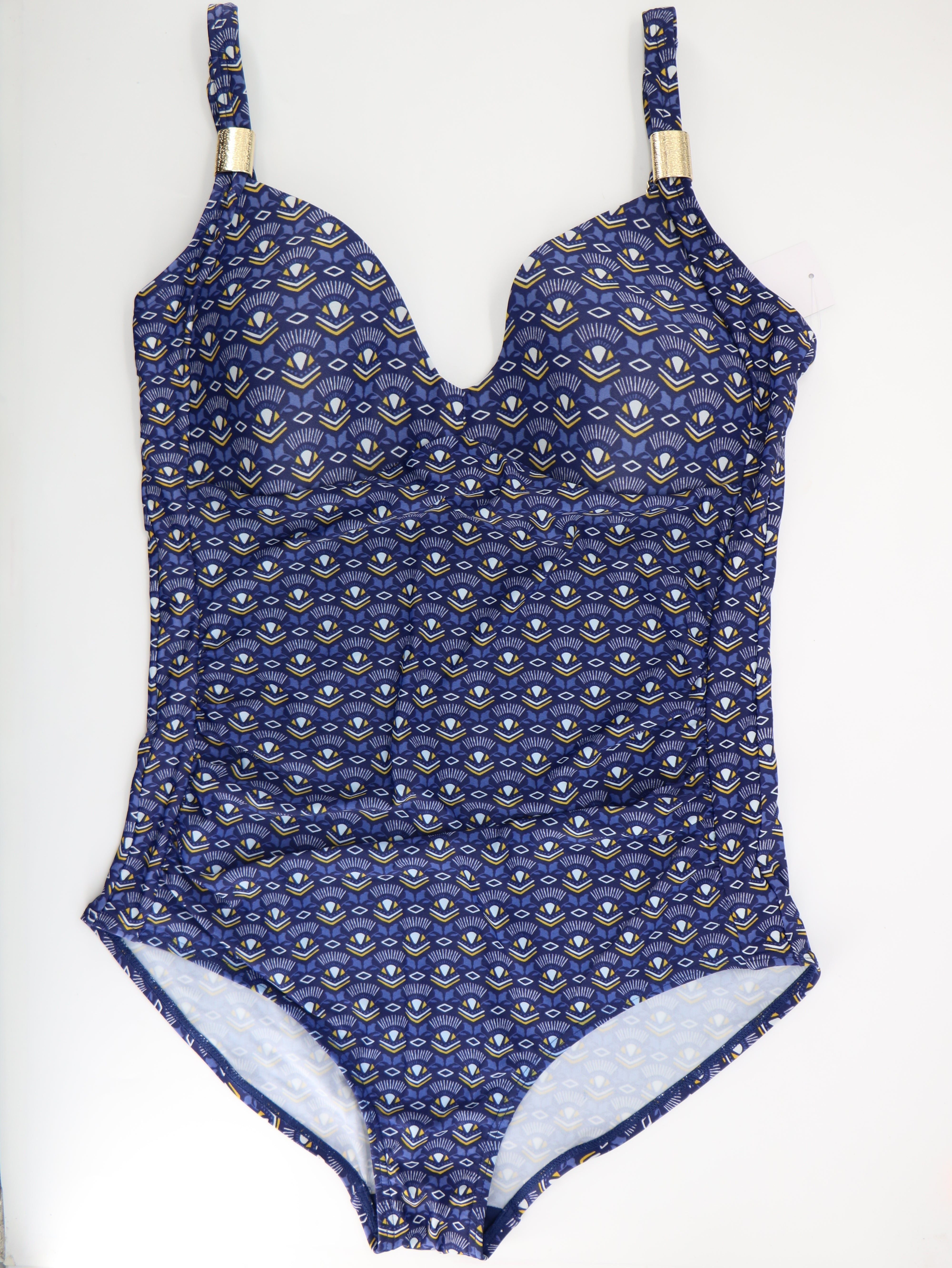 Maillot de bain Françoise Saget Bleu