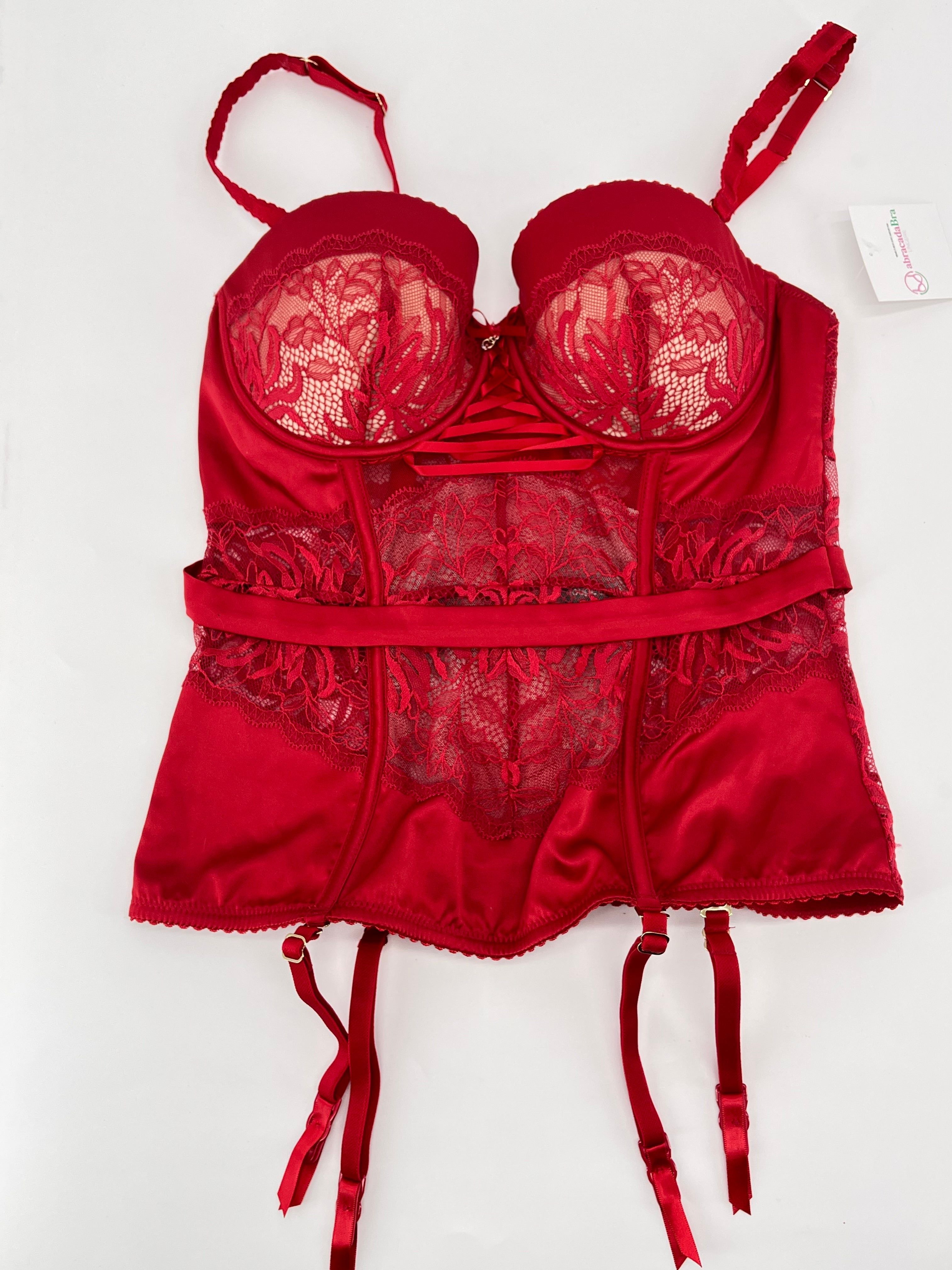 Guêpière RougeGorge Rouge