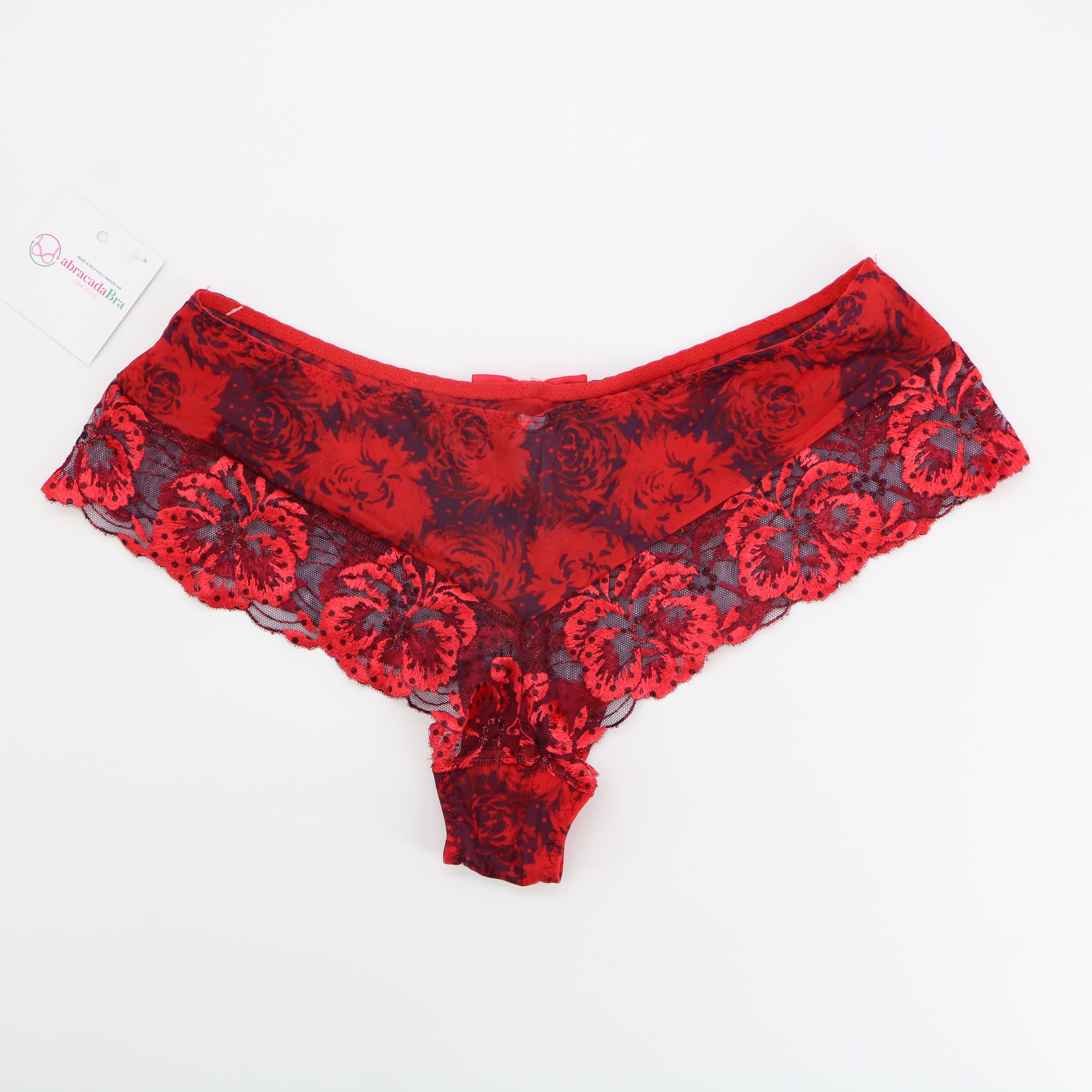 Shorty Aubade Rouge