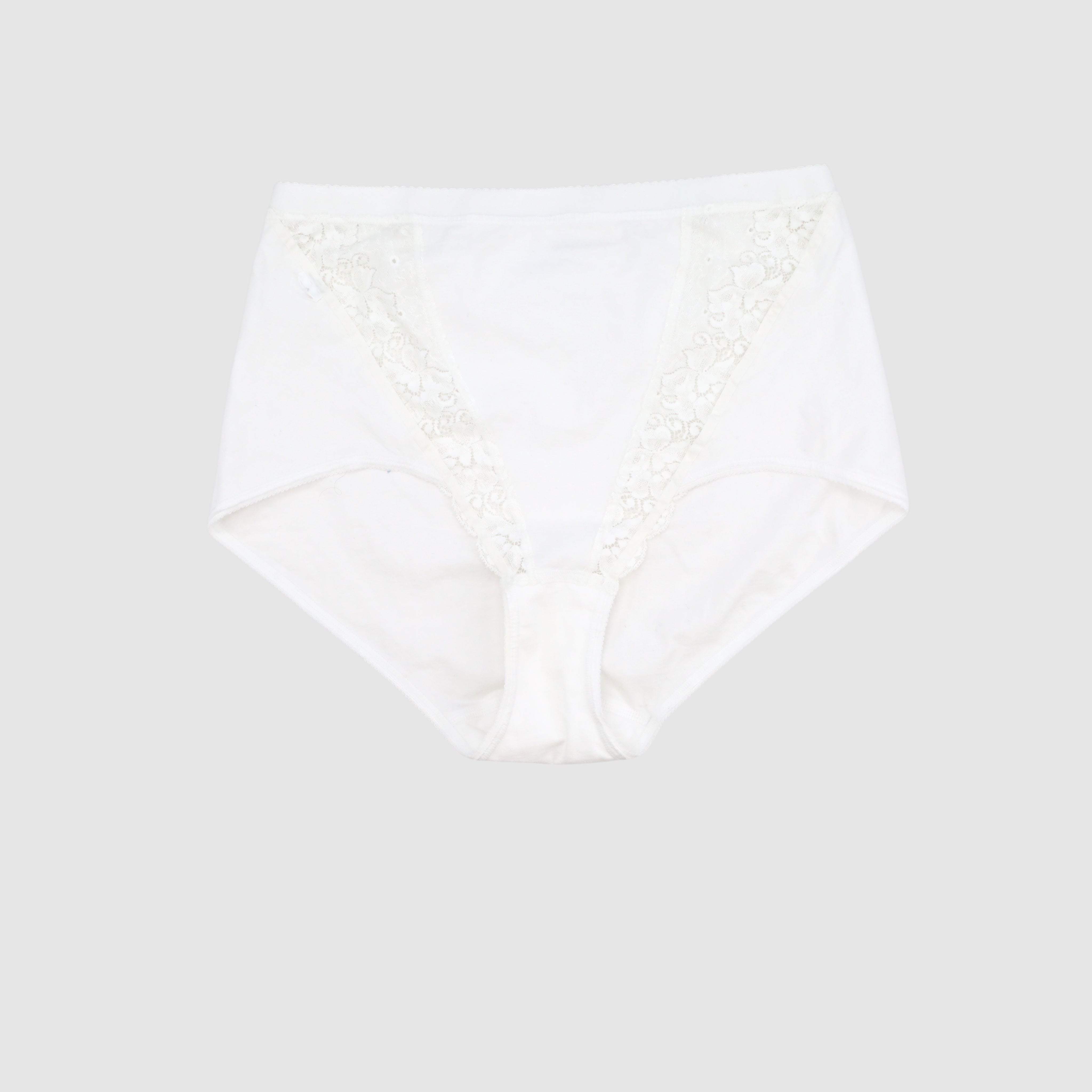 Culotte taille haute Blanc