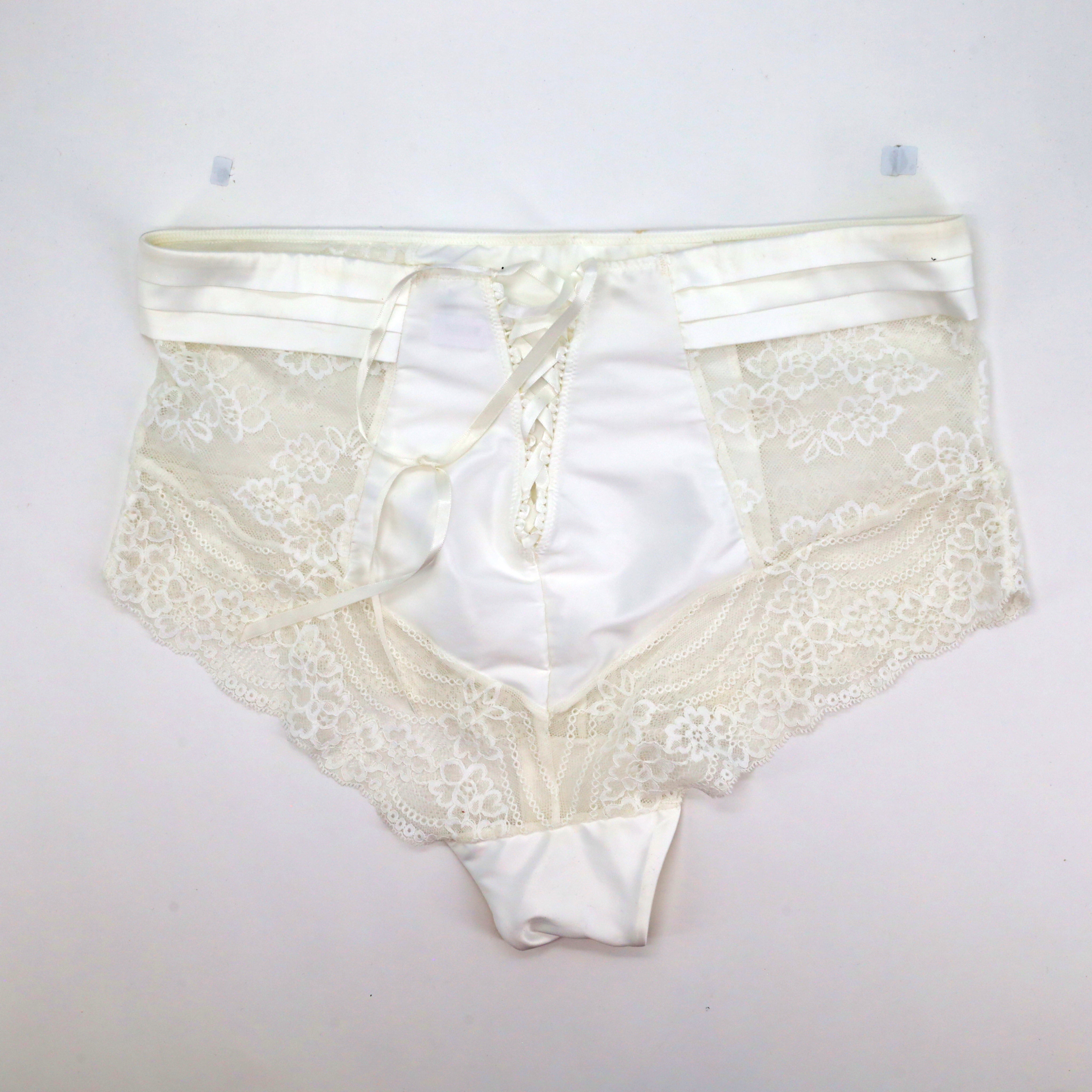 Culotte taille haute RougeGorge Blanc