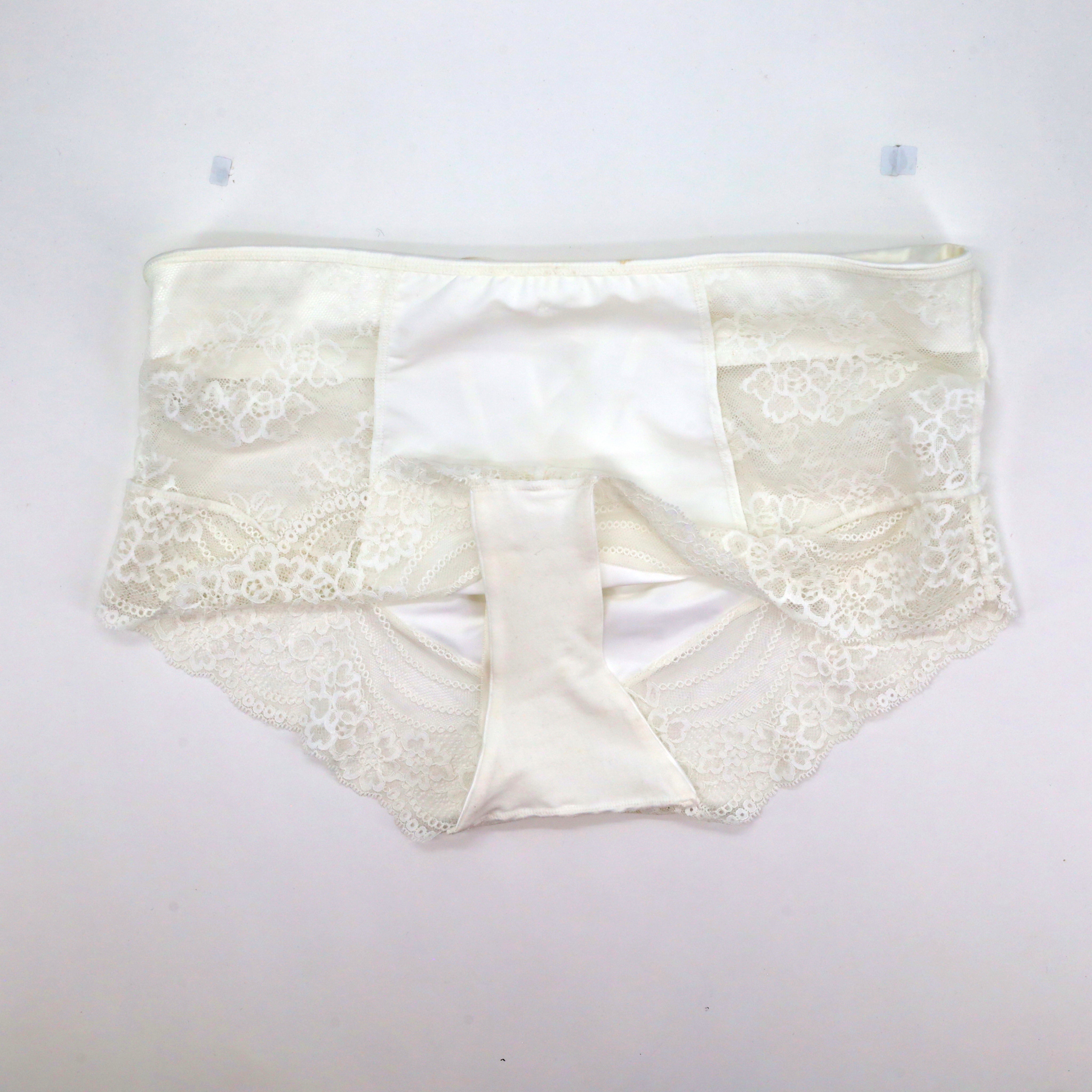 Culotte taille haute RougeGorge Blanc