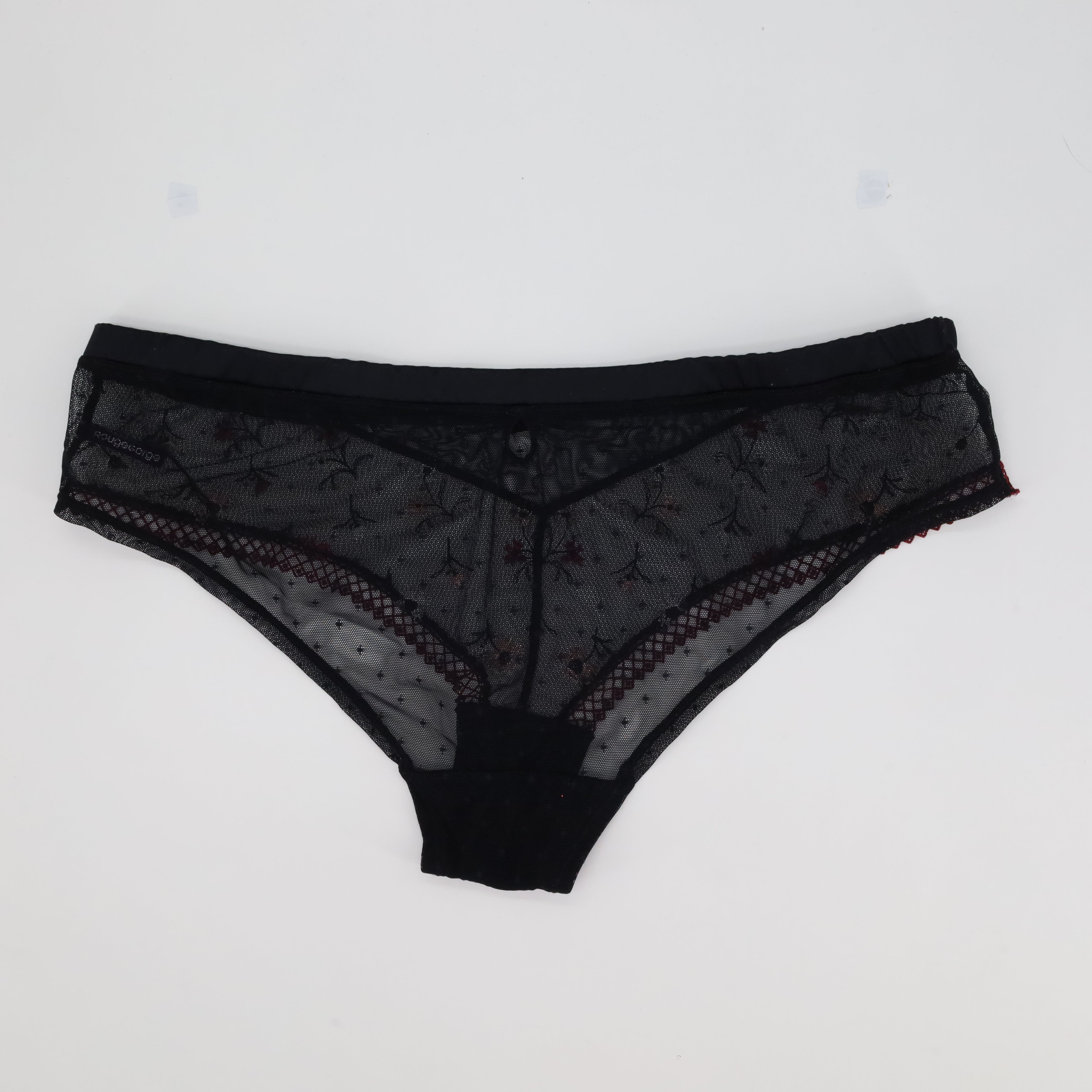 Culotte RougeGorge Noir