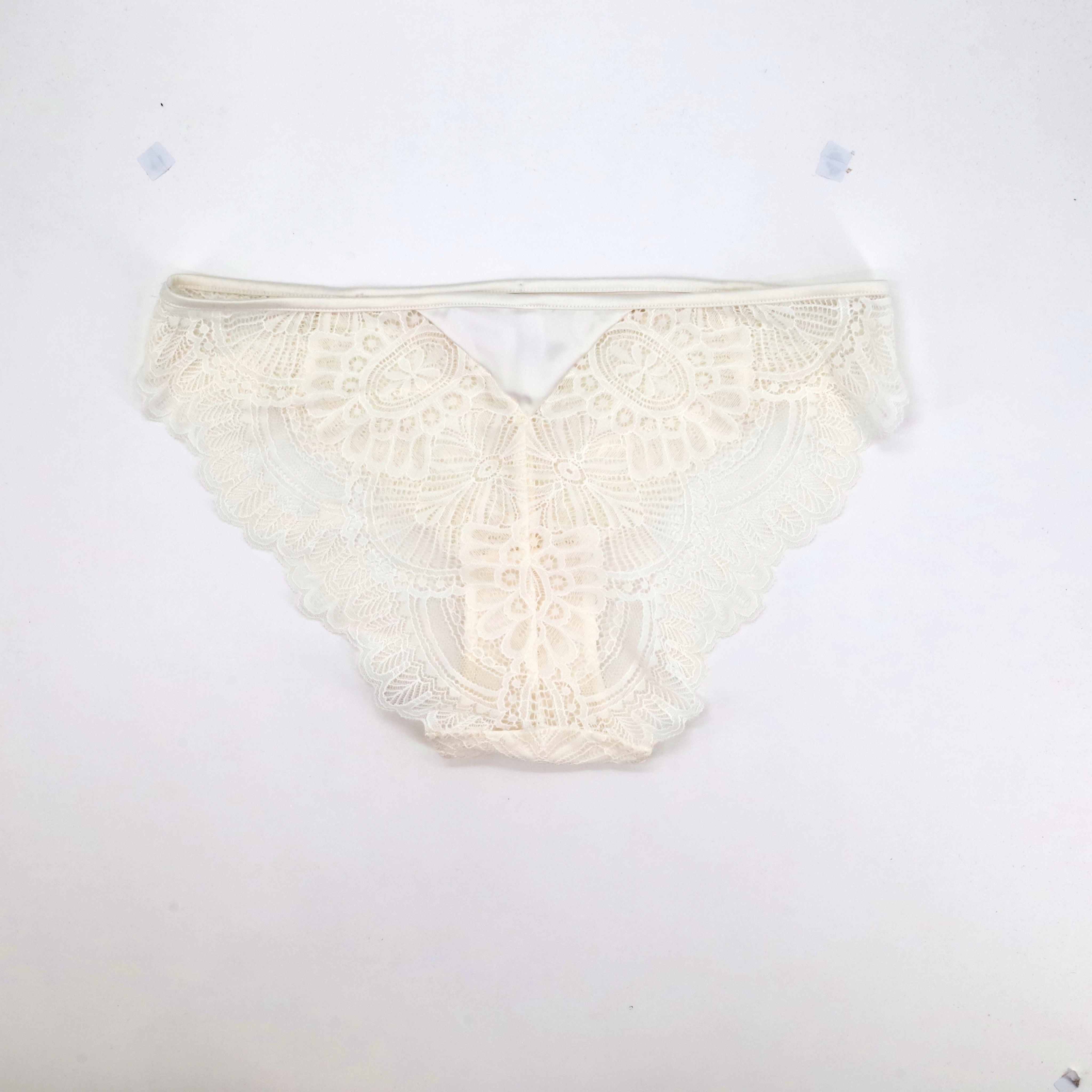 Culotte RougeGorge Blanc