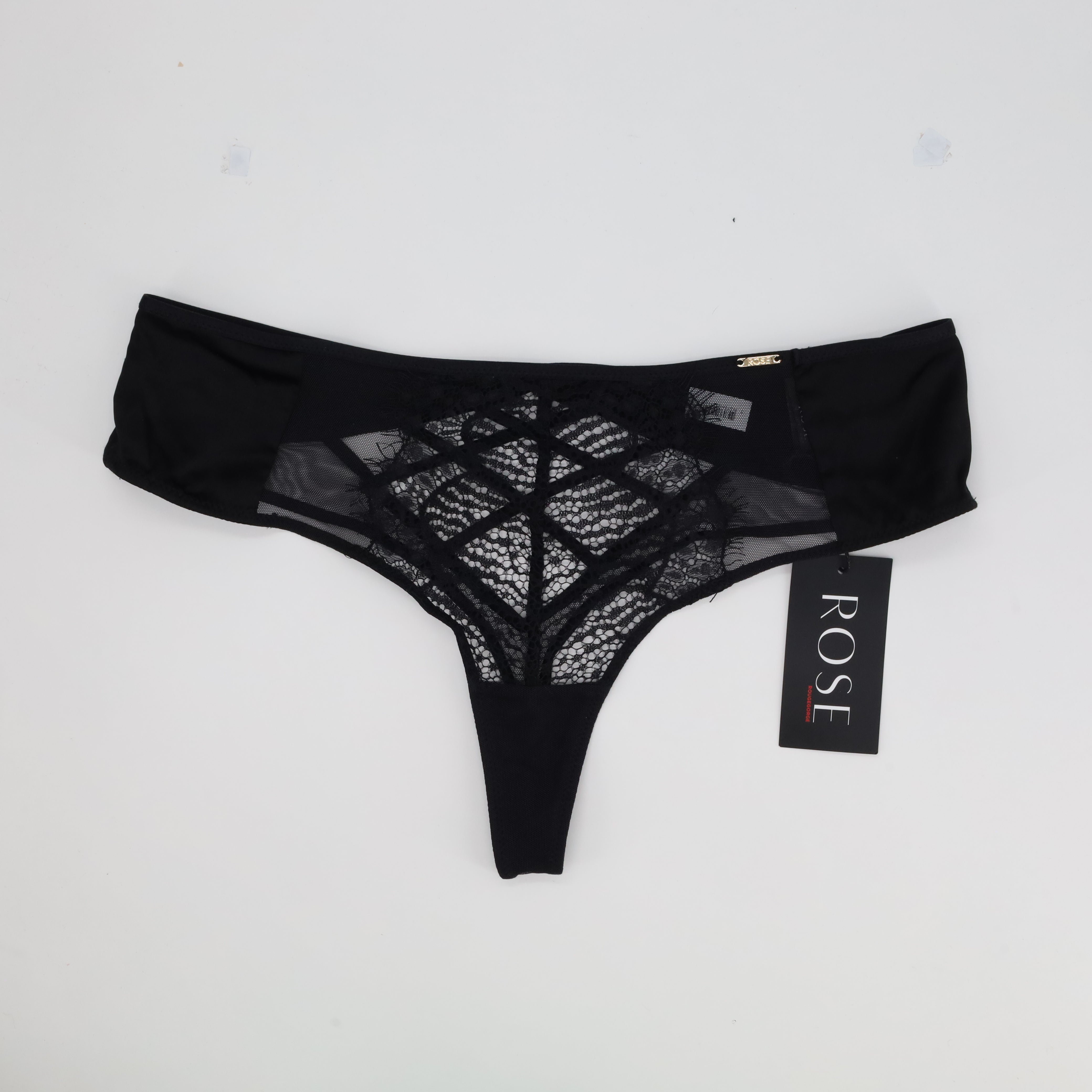 Tanga Rose Noir