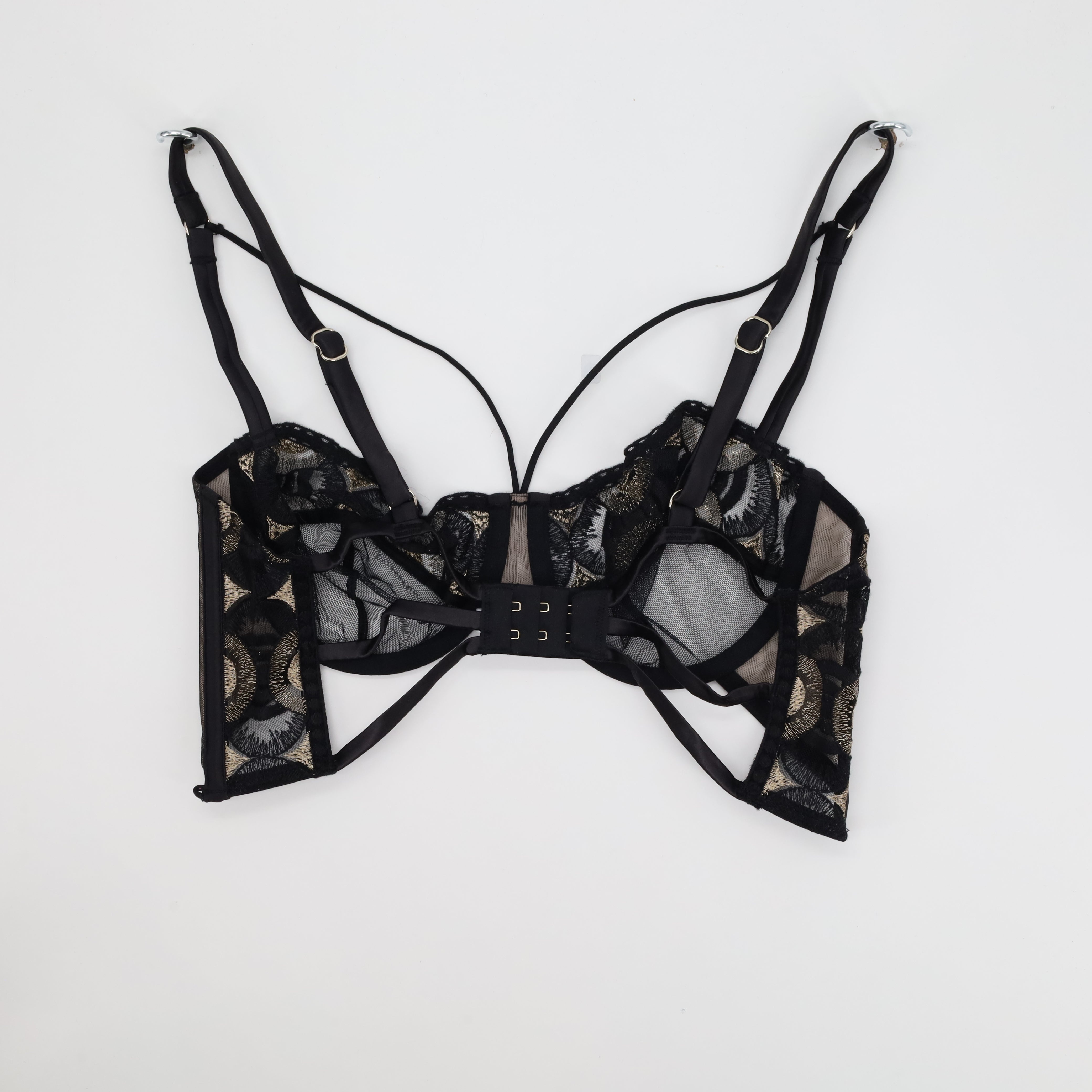Corset Rose Noir