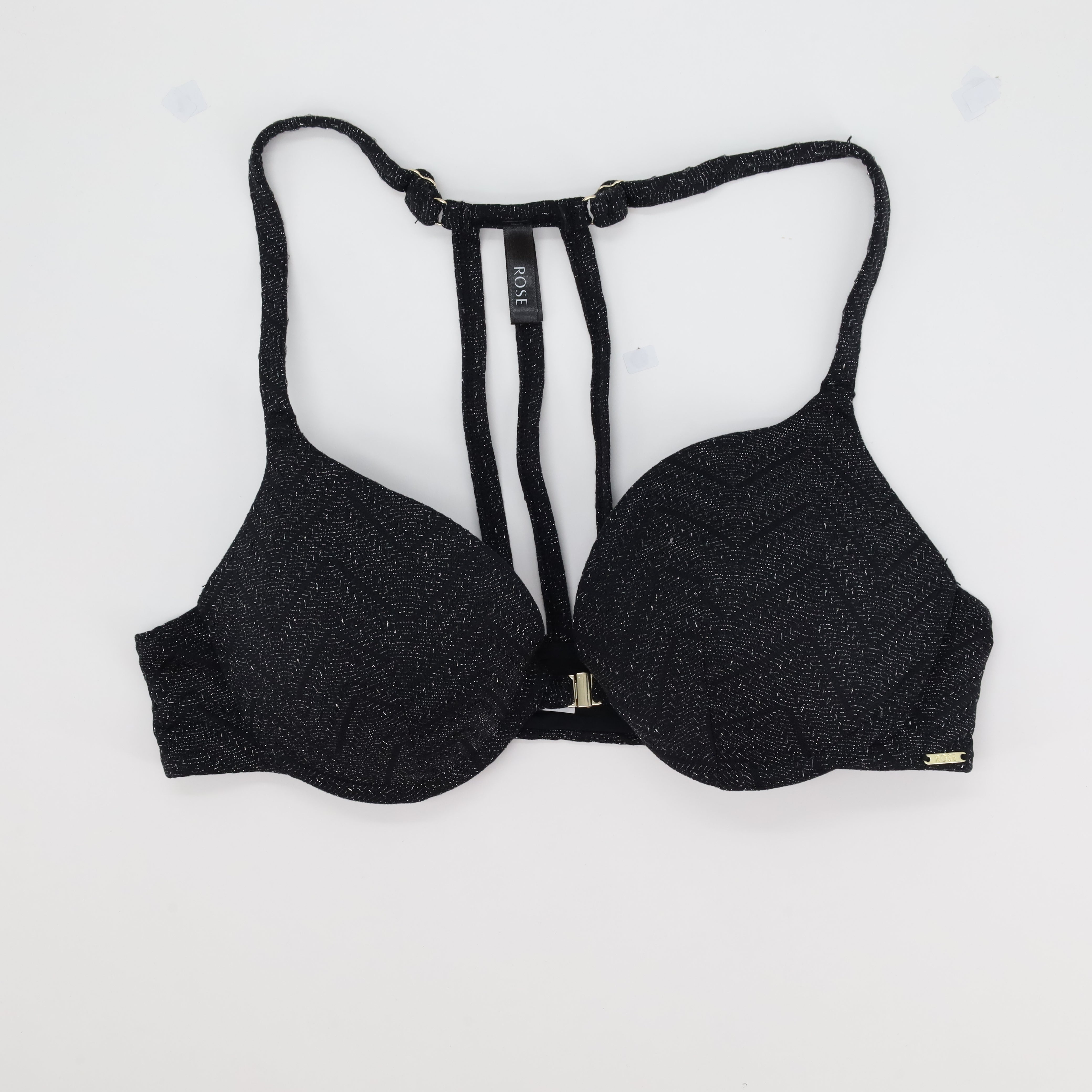 Haut de maillot Rose Noir