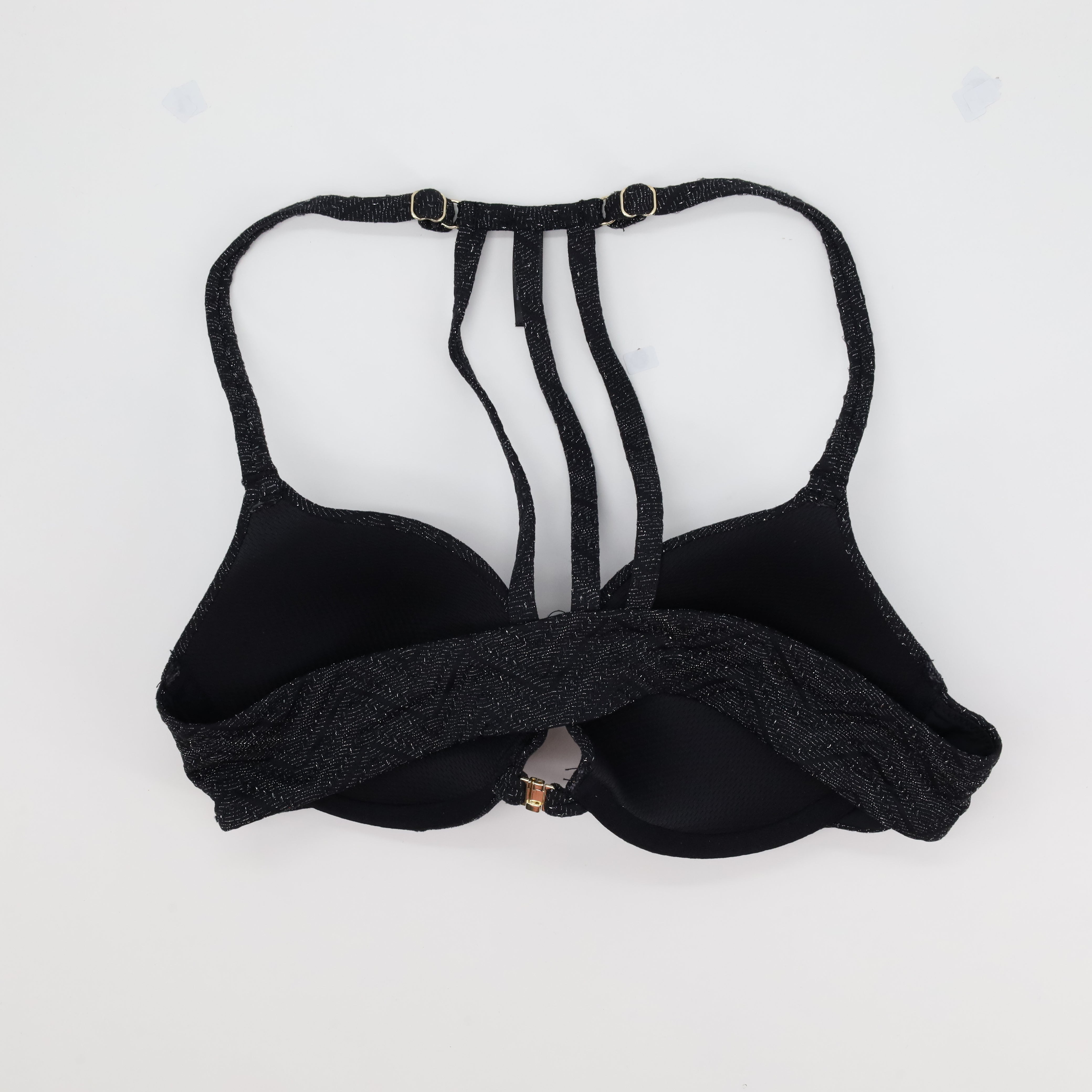 Haut de maillot Rose Noir