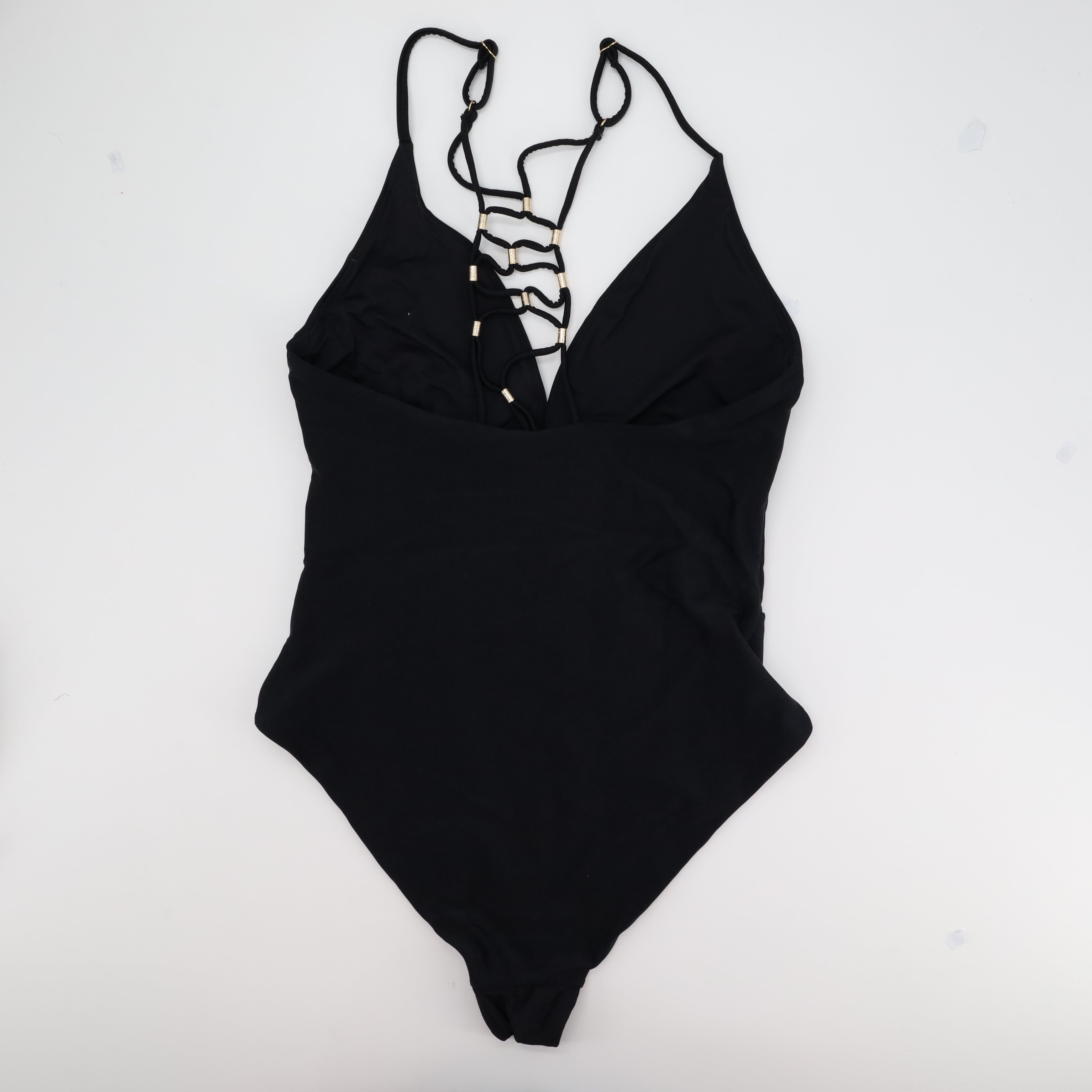 Maillot 1 pièce Rose Noir