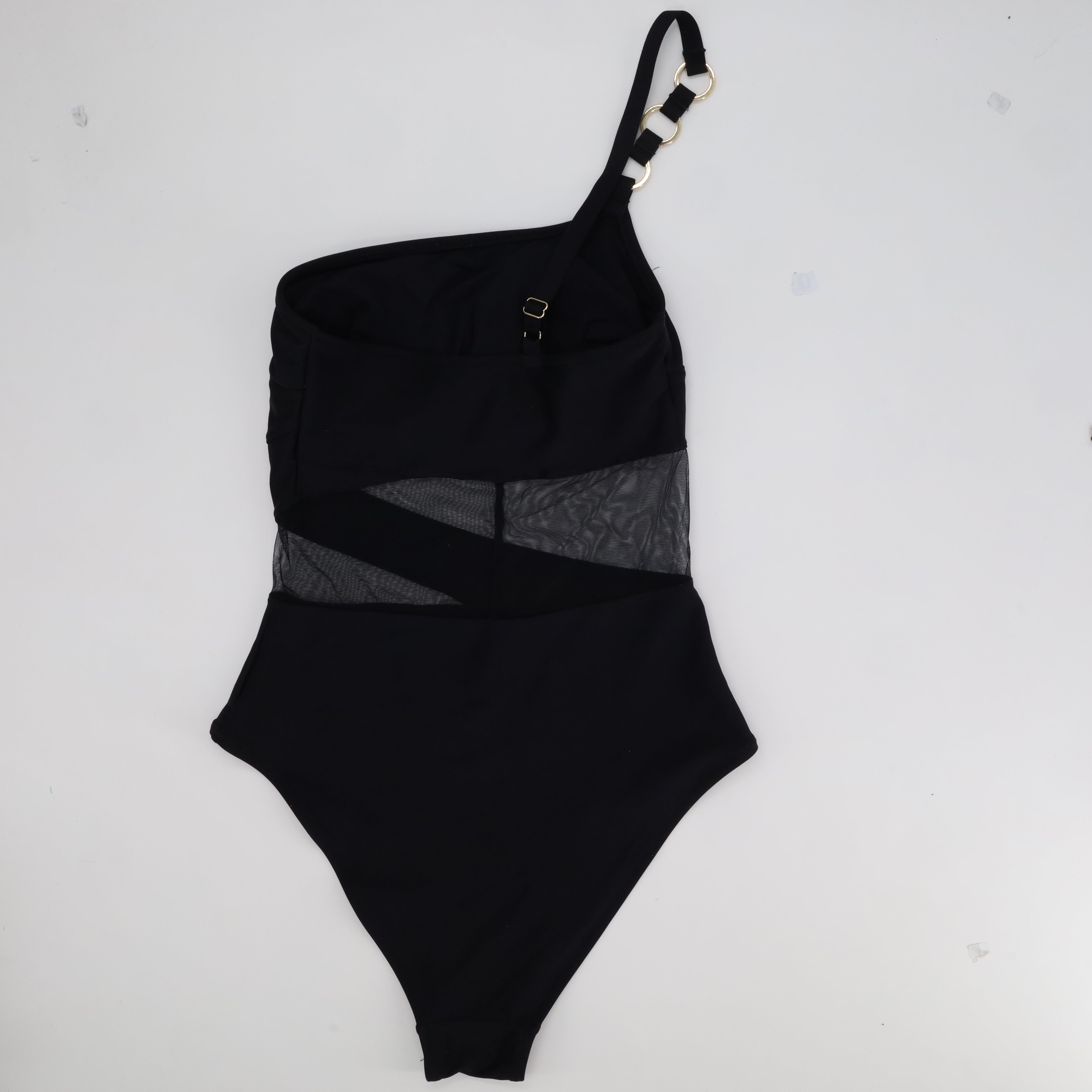 Maillot 1 pièce Rose Noir