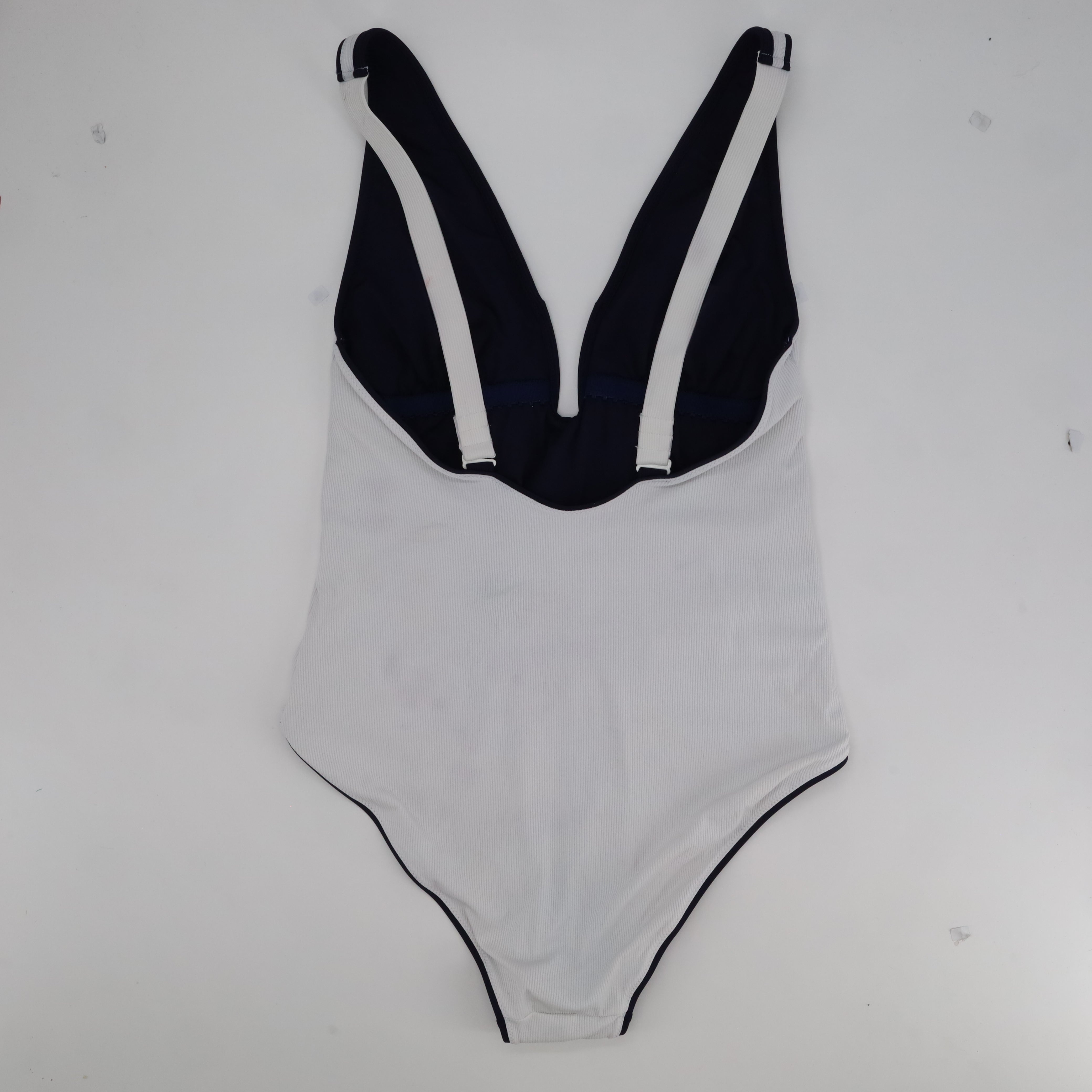 Maillot 1 pièce RougeGorge Blanc