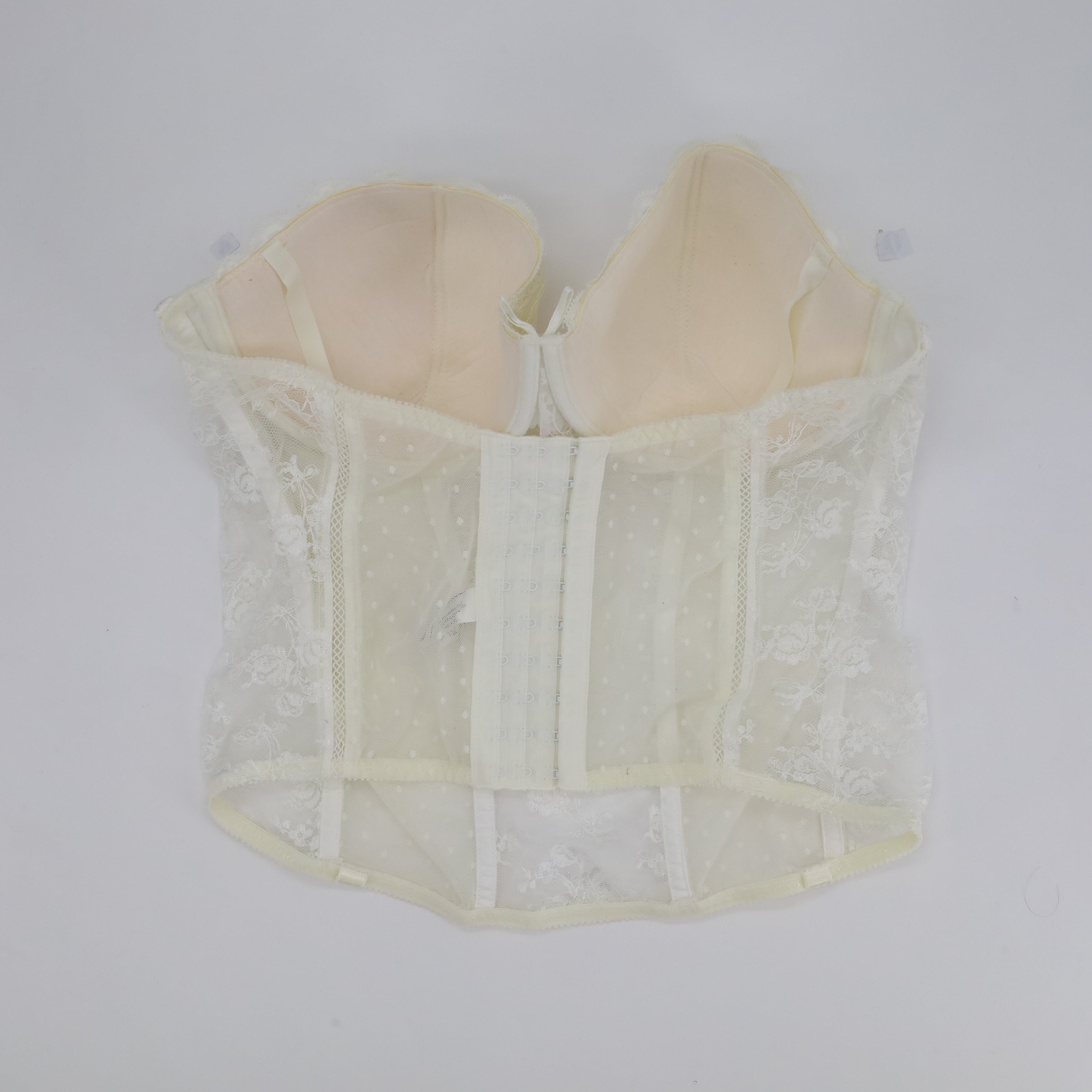 Corset Cannelle Blanc