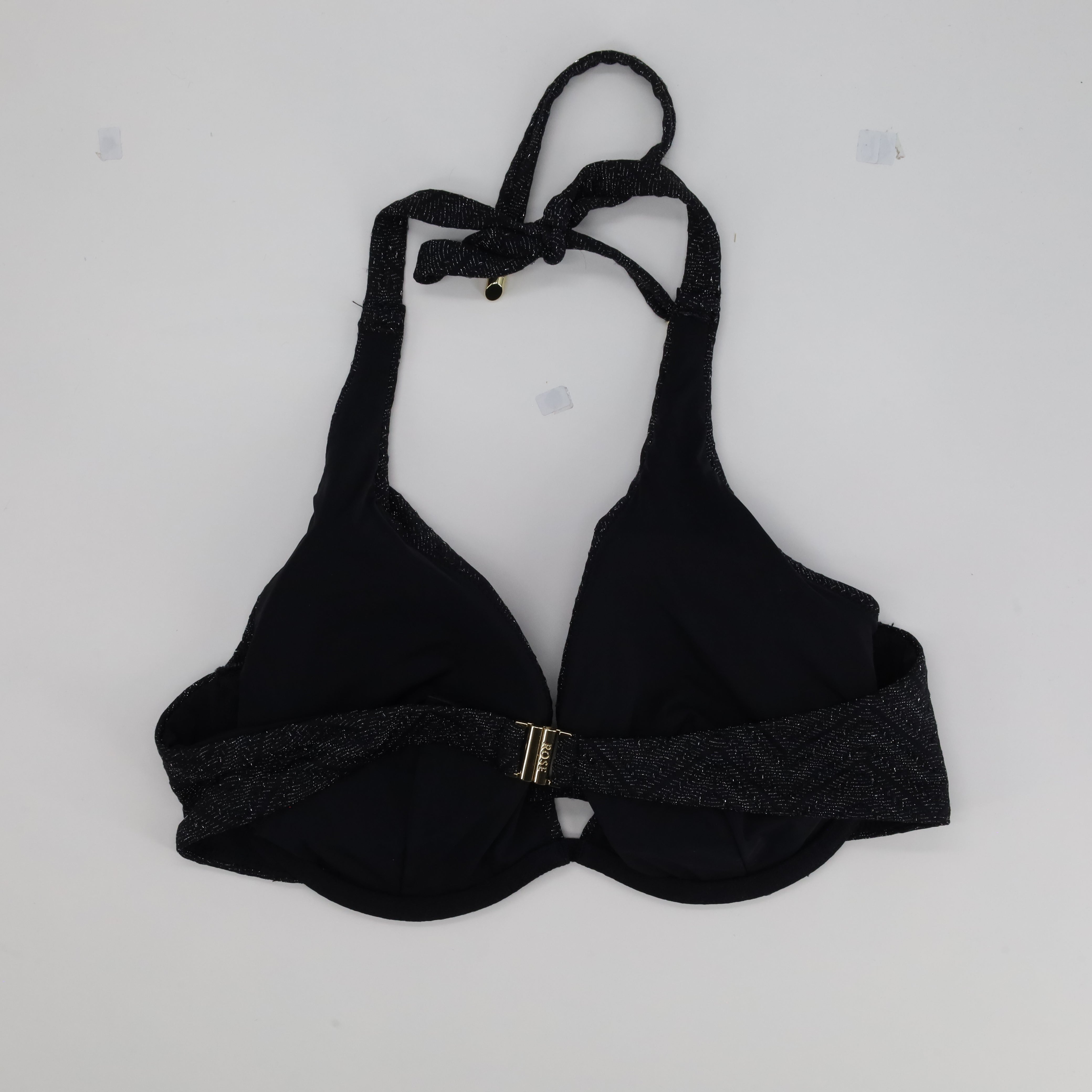 Haut de maillot Rose Noir