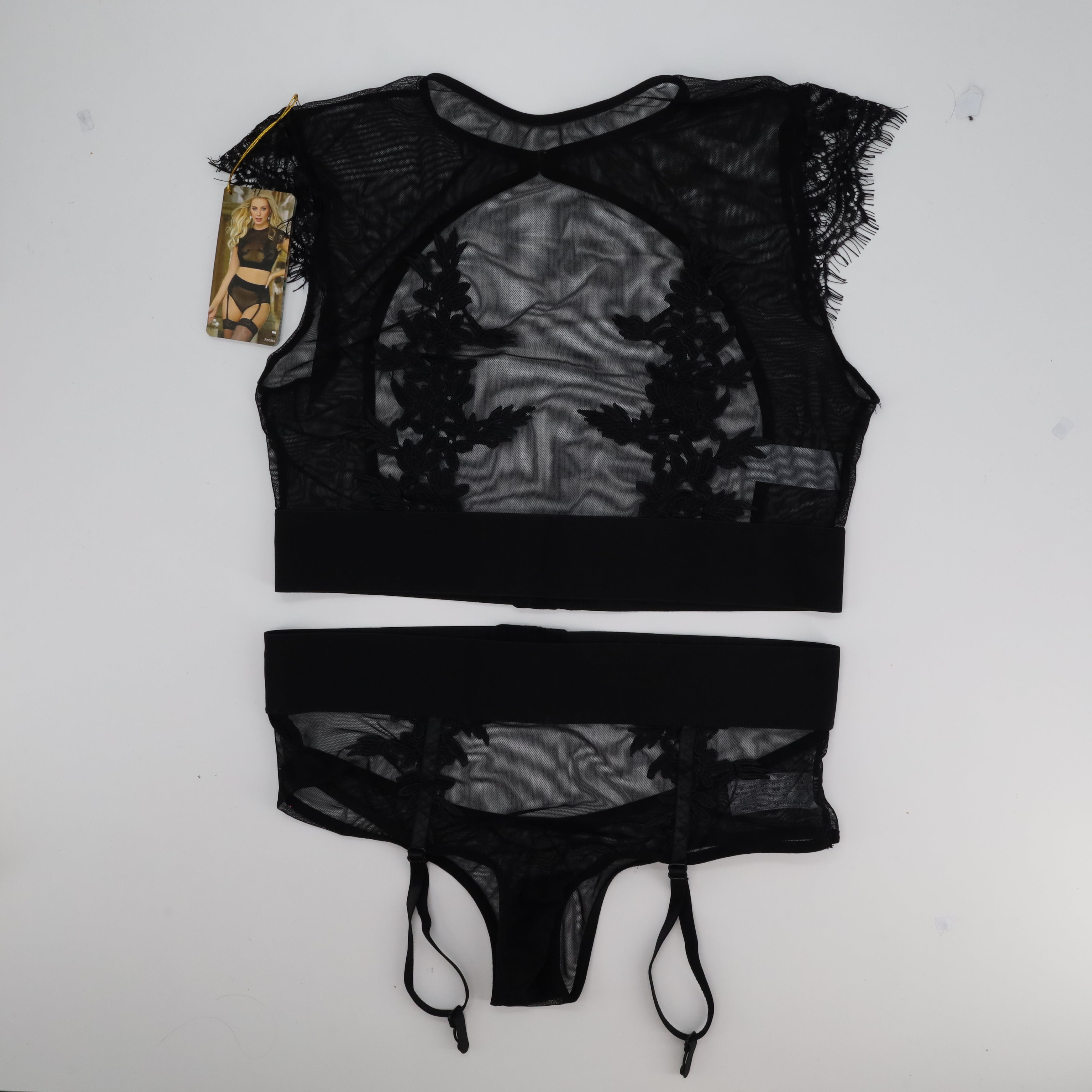 Ensemble de lingerie sexy Oh Yeah Noir