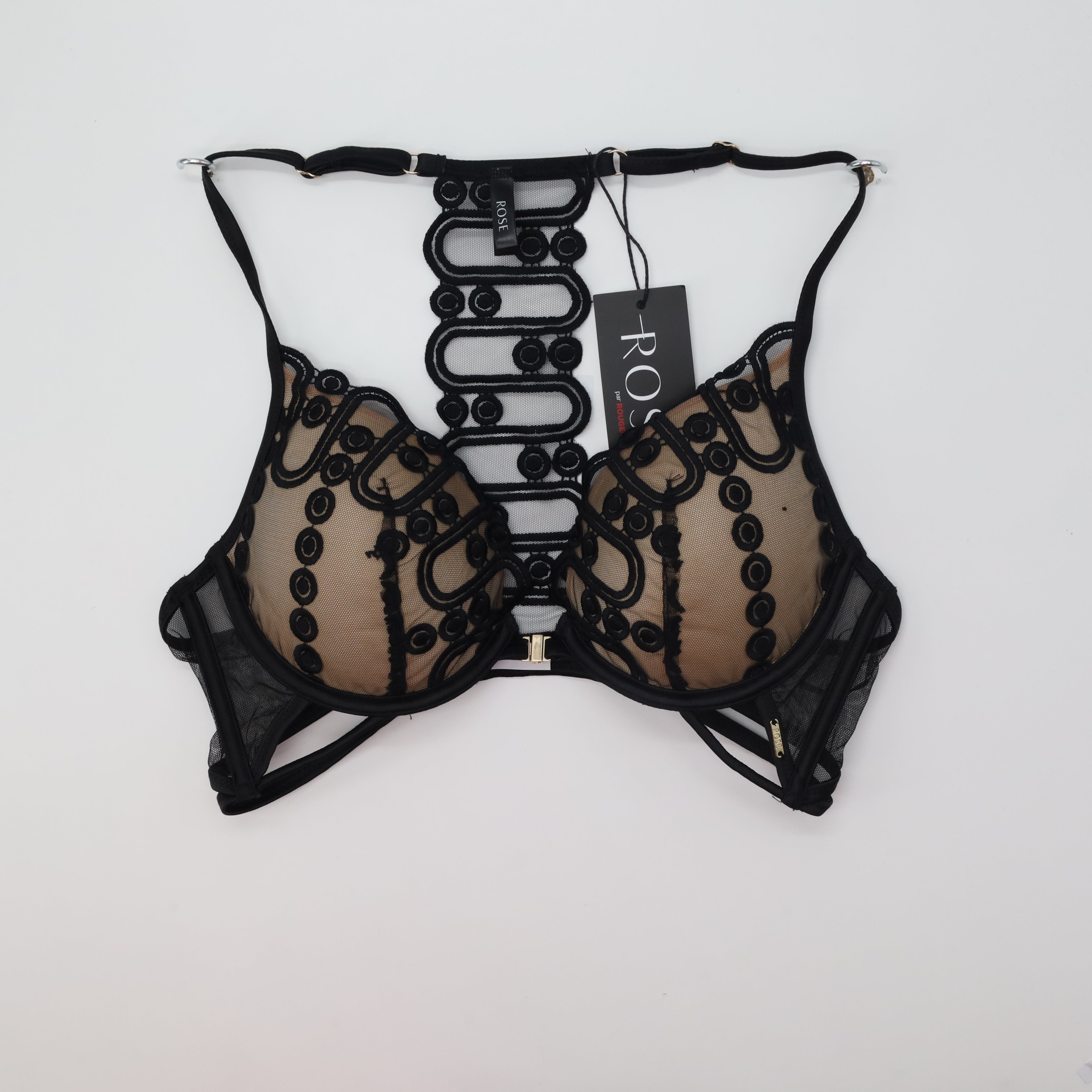 Soutien-gorge Rose Noir