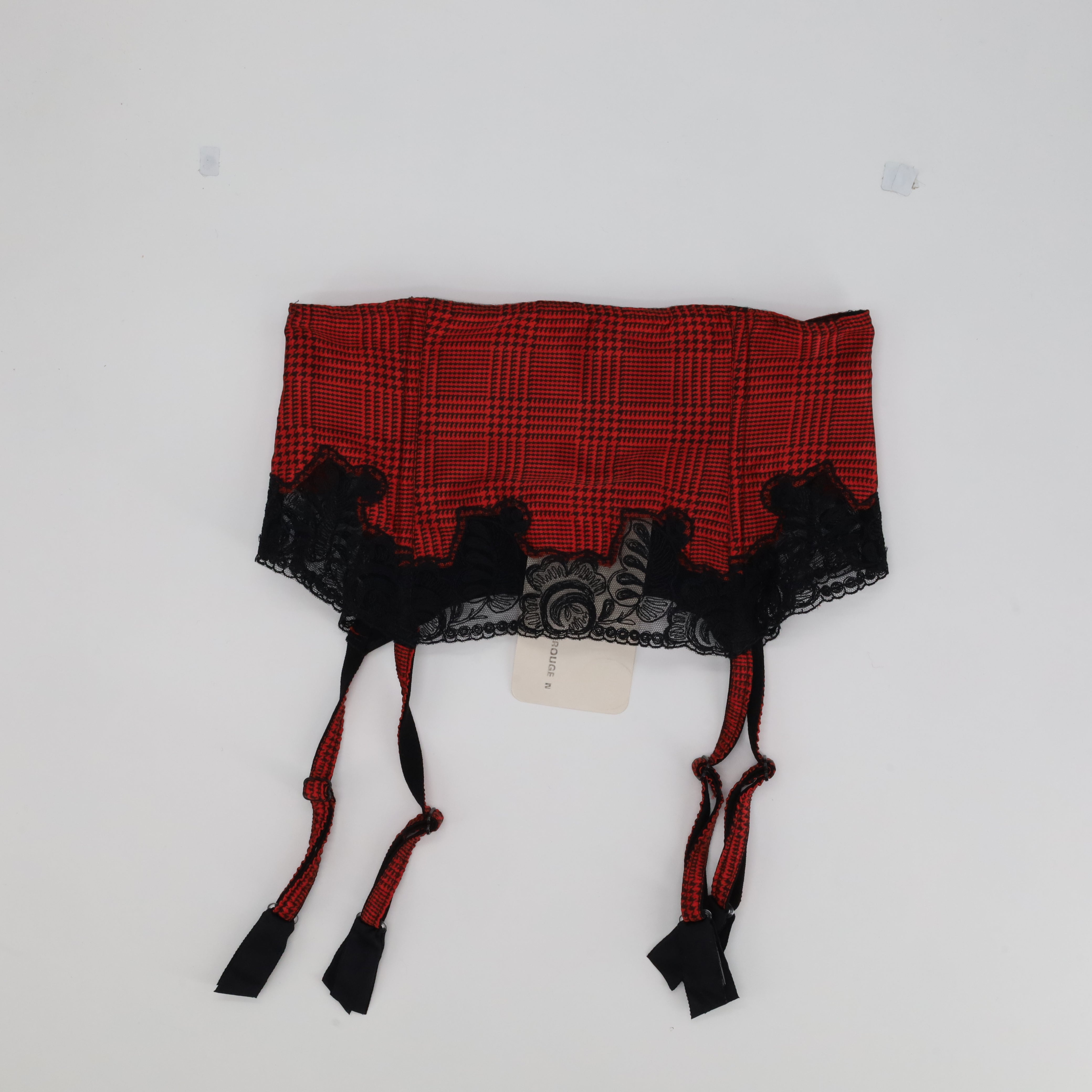 Porte-jarretelles Gemma Rouge