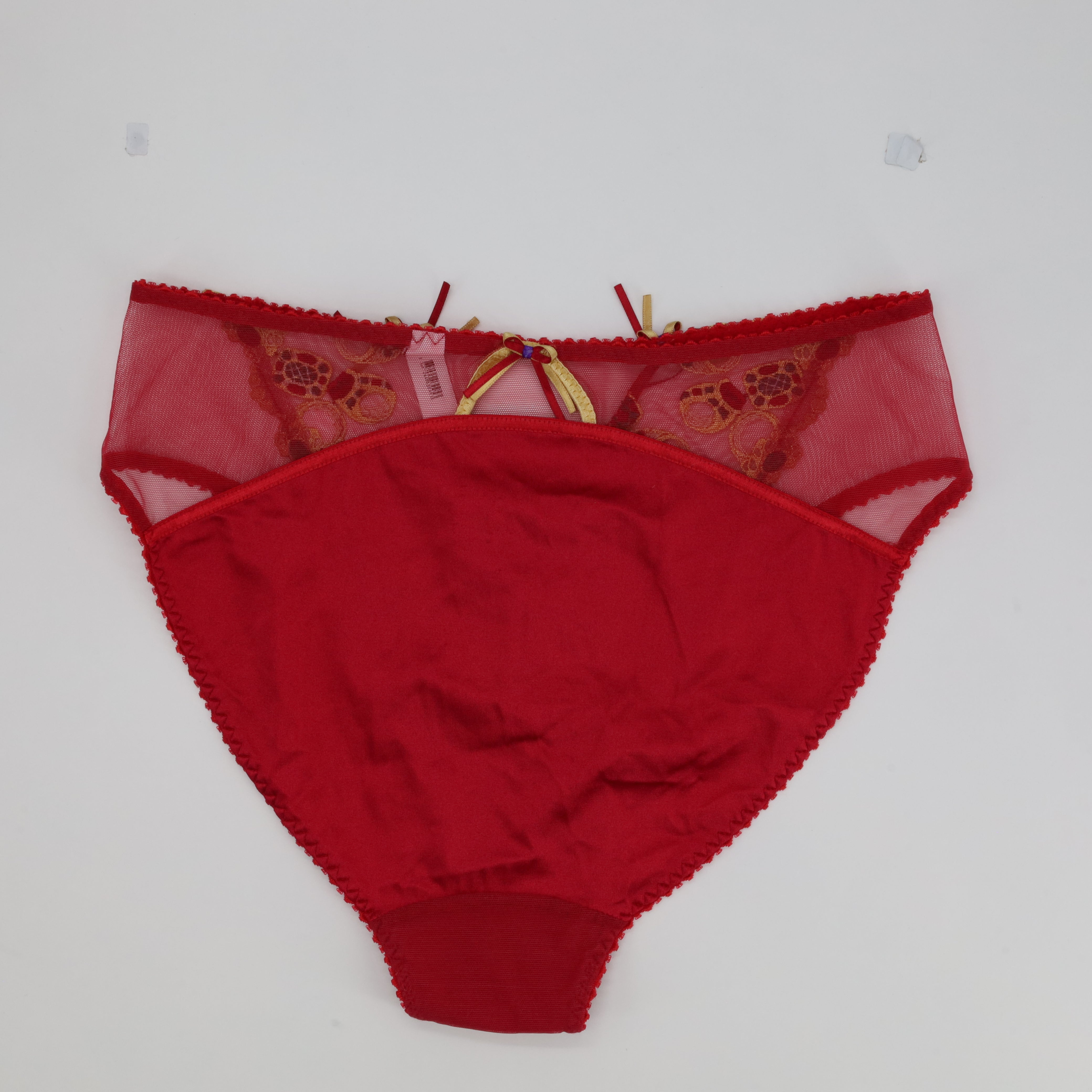 Culotte taille haute Allande Rouge