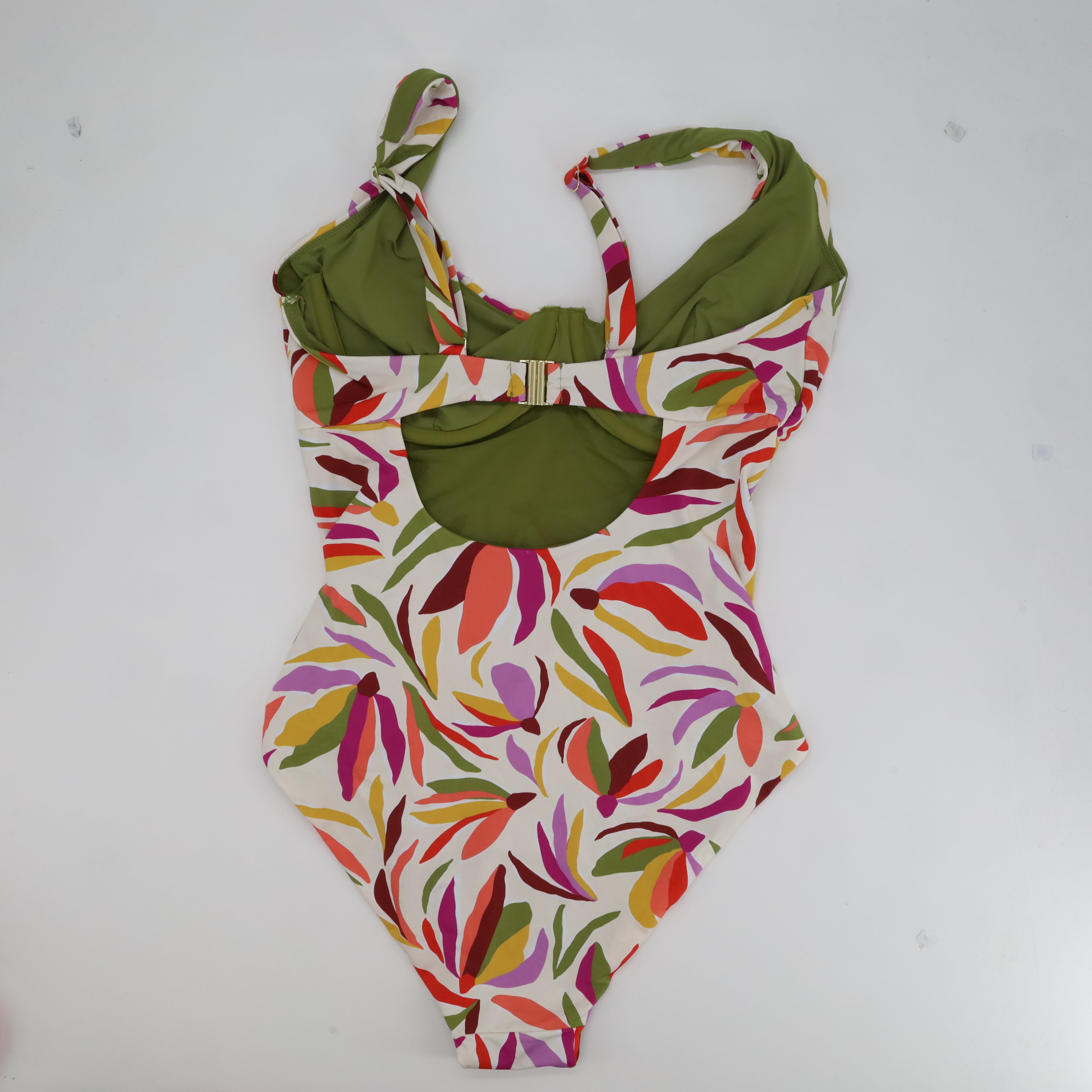 Maillot 1 pièce RougeGorge Vert