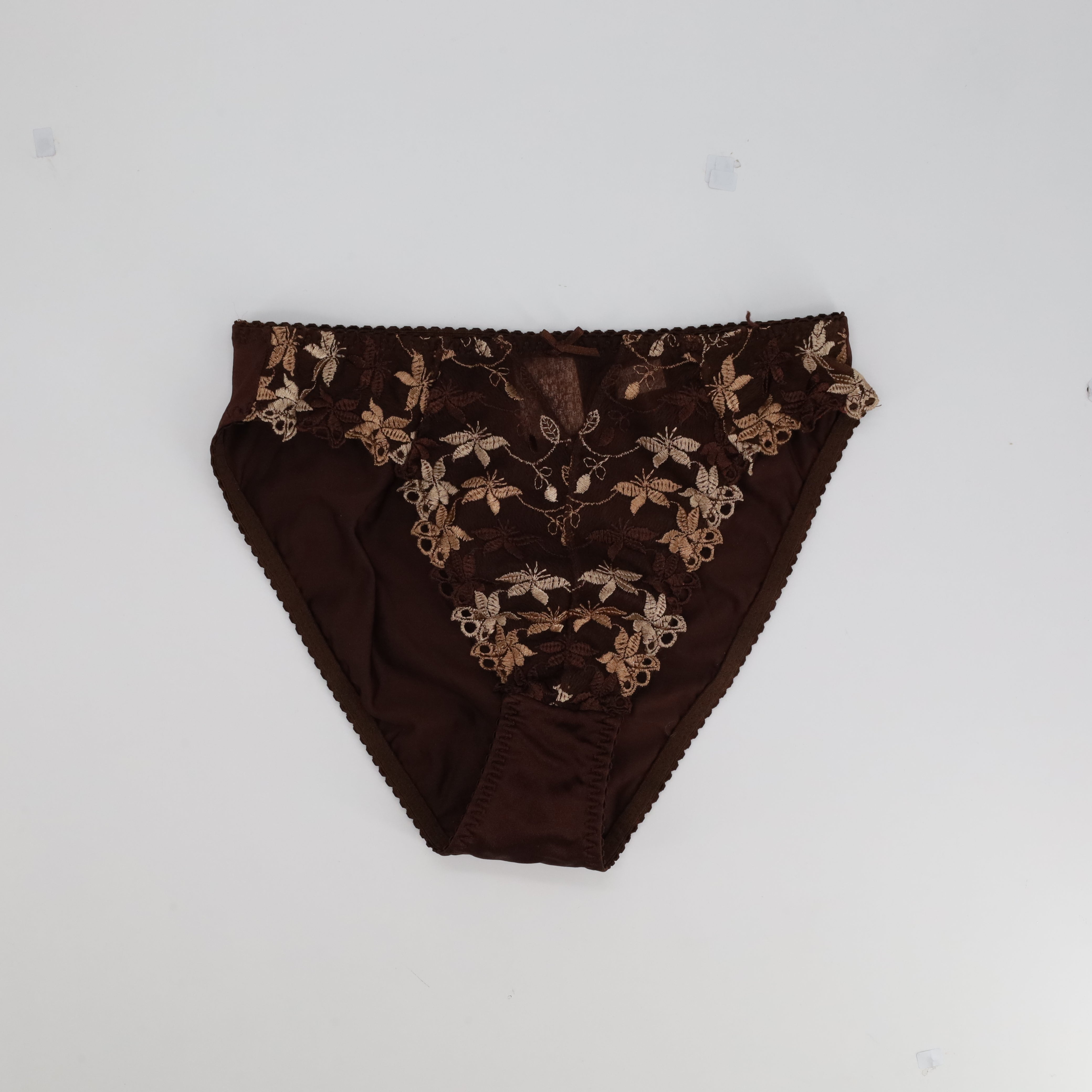 Culotte taille haute Miriale Marron