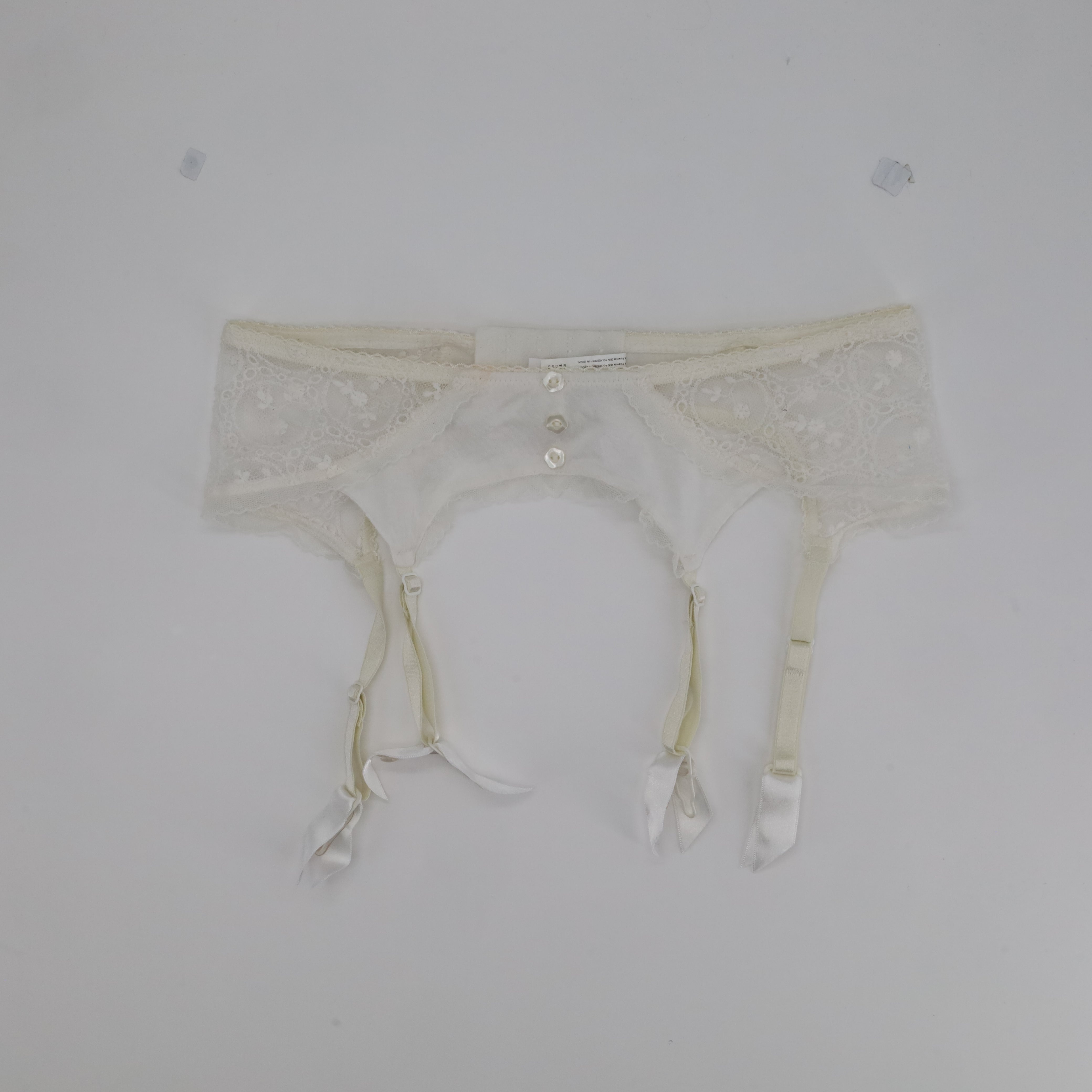 Porte-jarretelles Huit Blanc