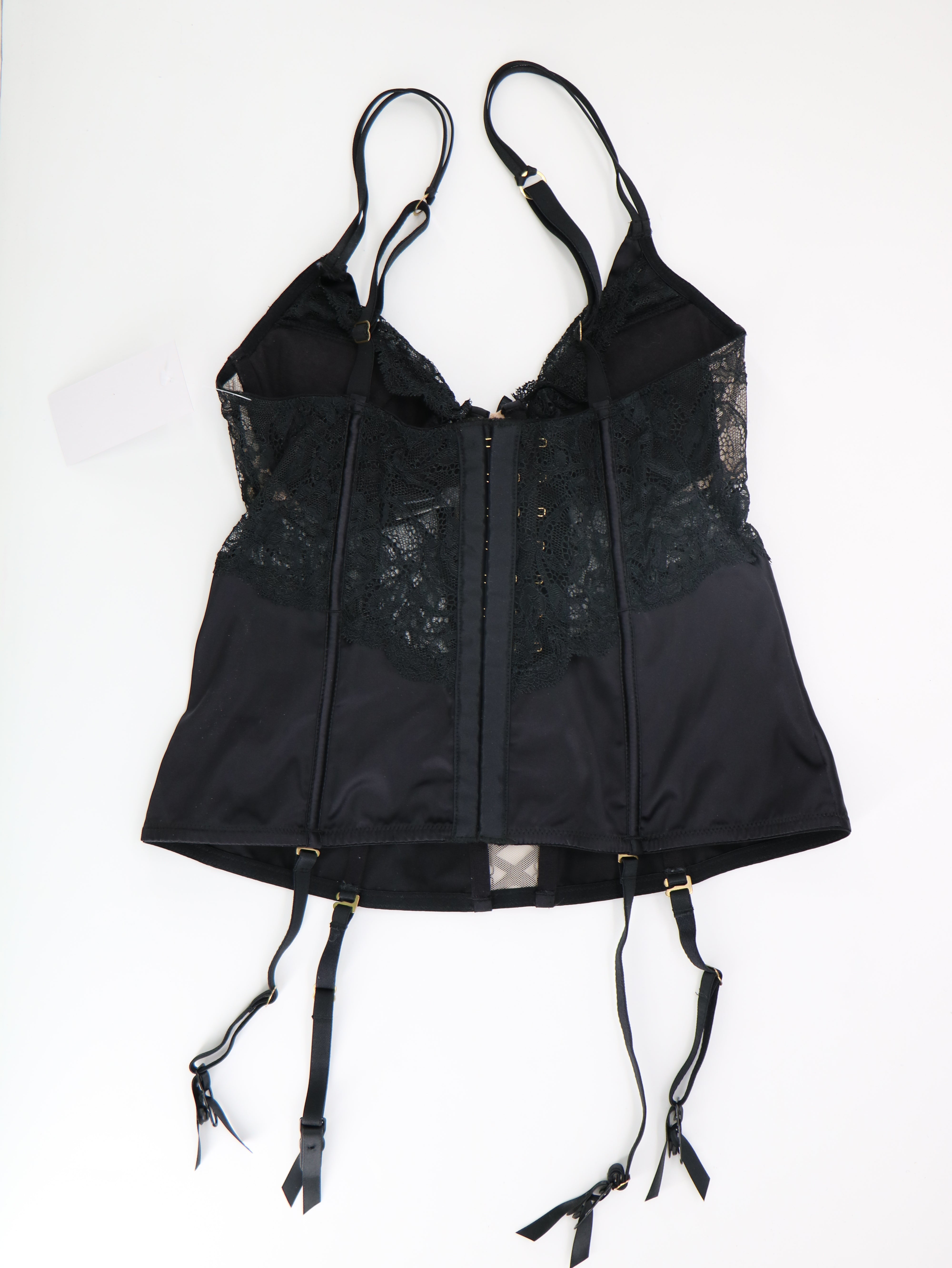 Guêpière RougeGorge Noir