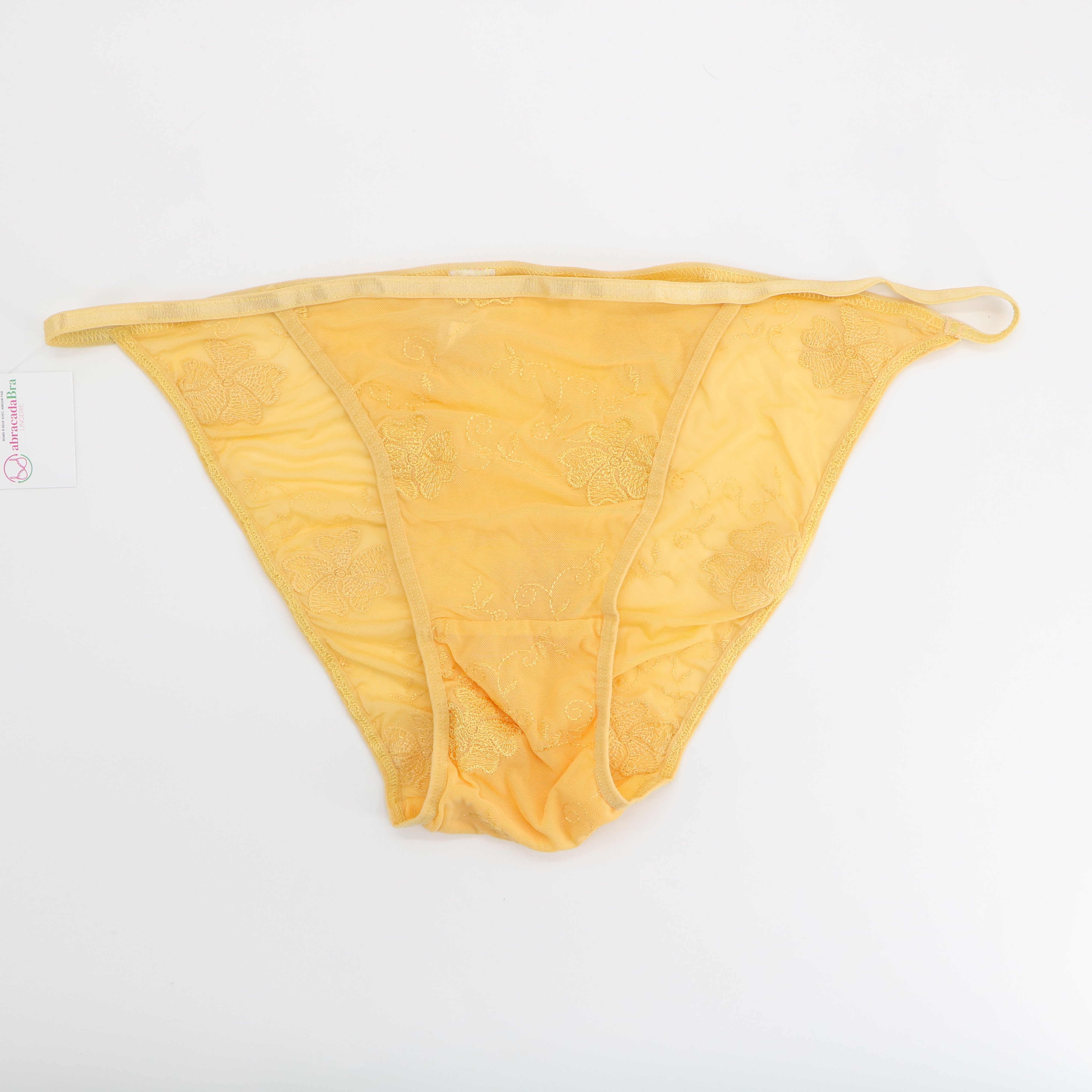 Culotte sexy Knotty Knickers Jaune