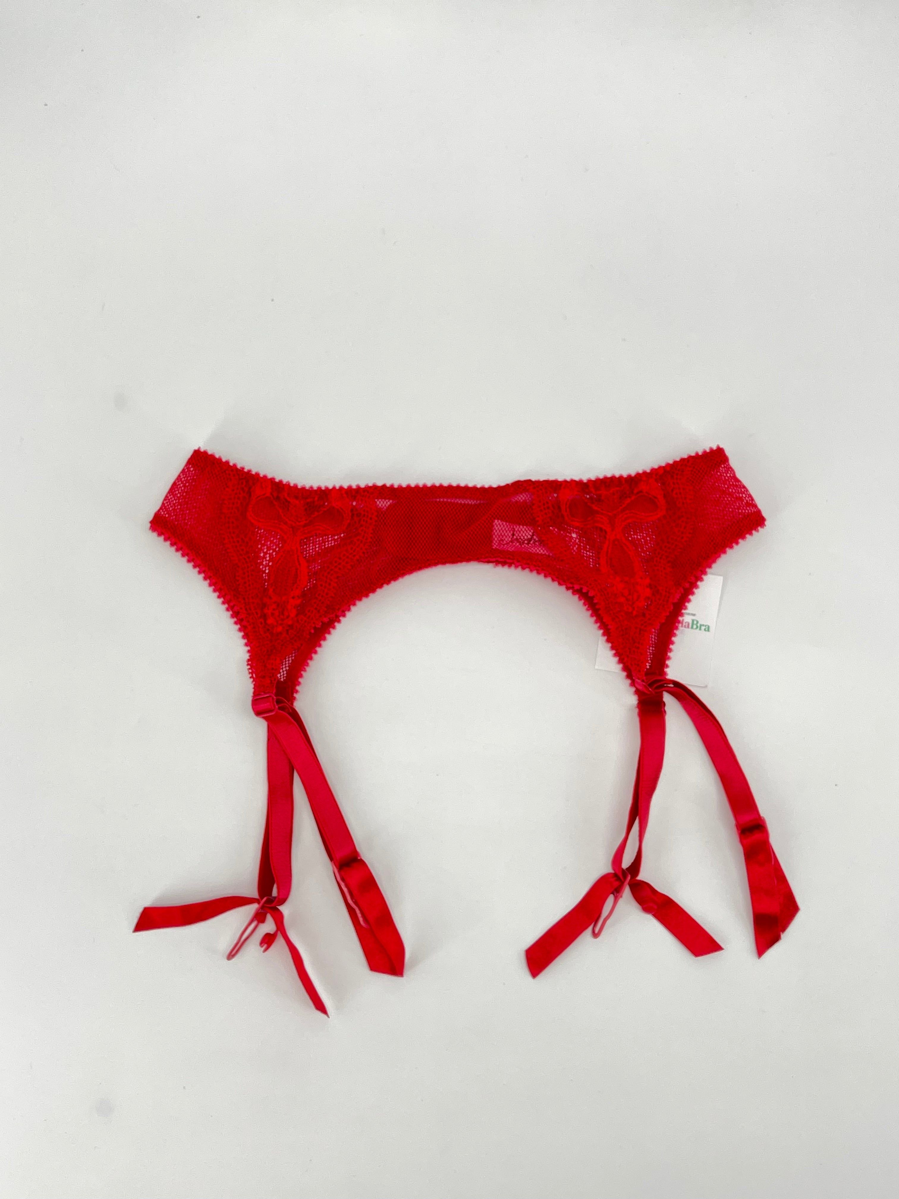 Porte-jarretelles Jezebel Rouge