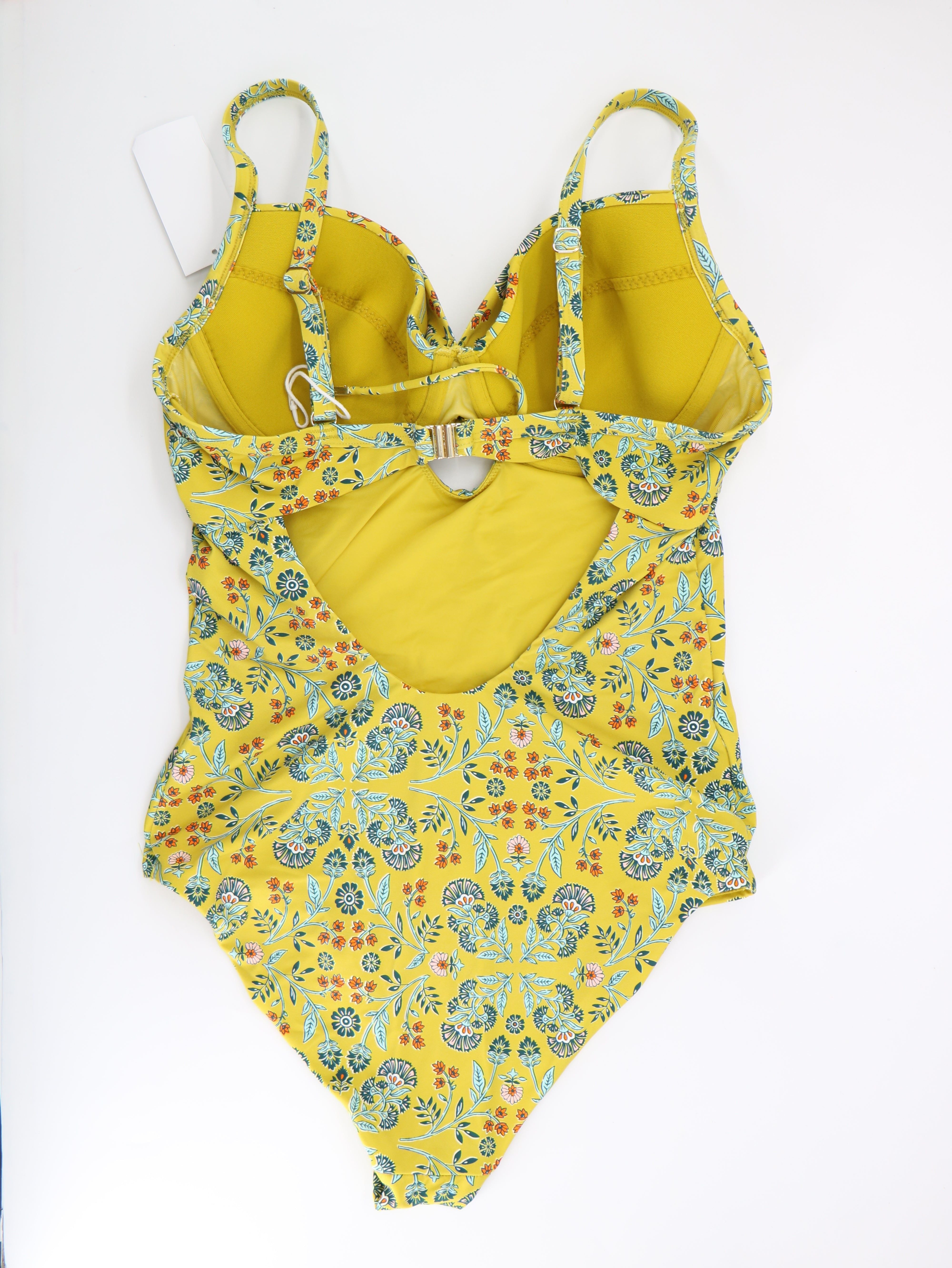 Maillot de bain RougeGorge (neuf) Jaune