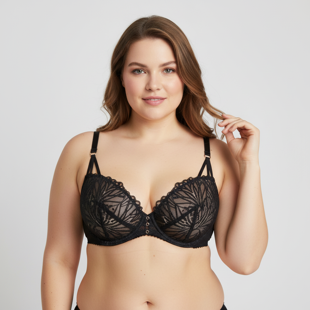 Soutien-gorge Rose Noir