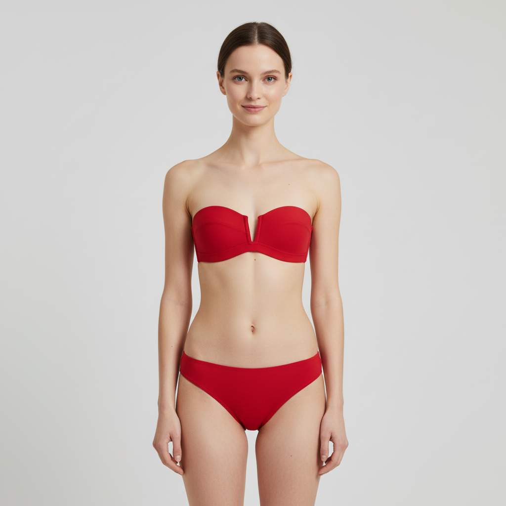 Haut de maillot RougeGorge Rouge