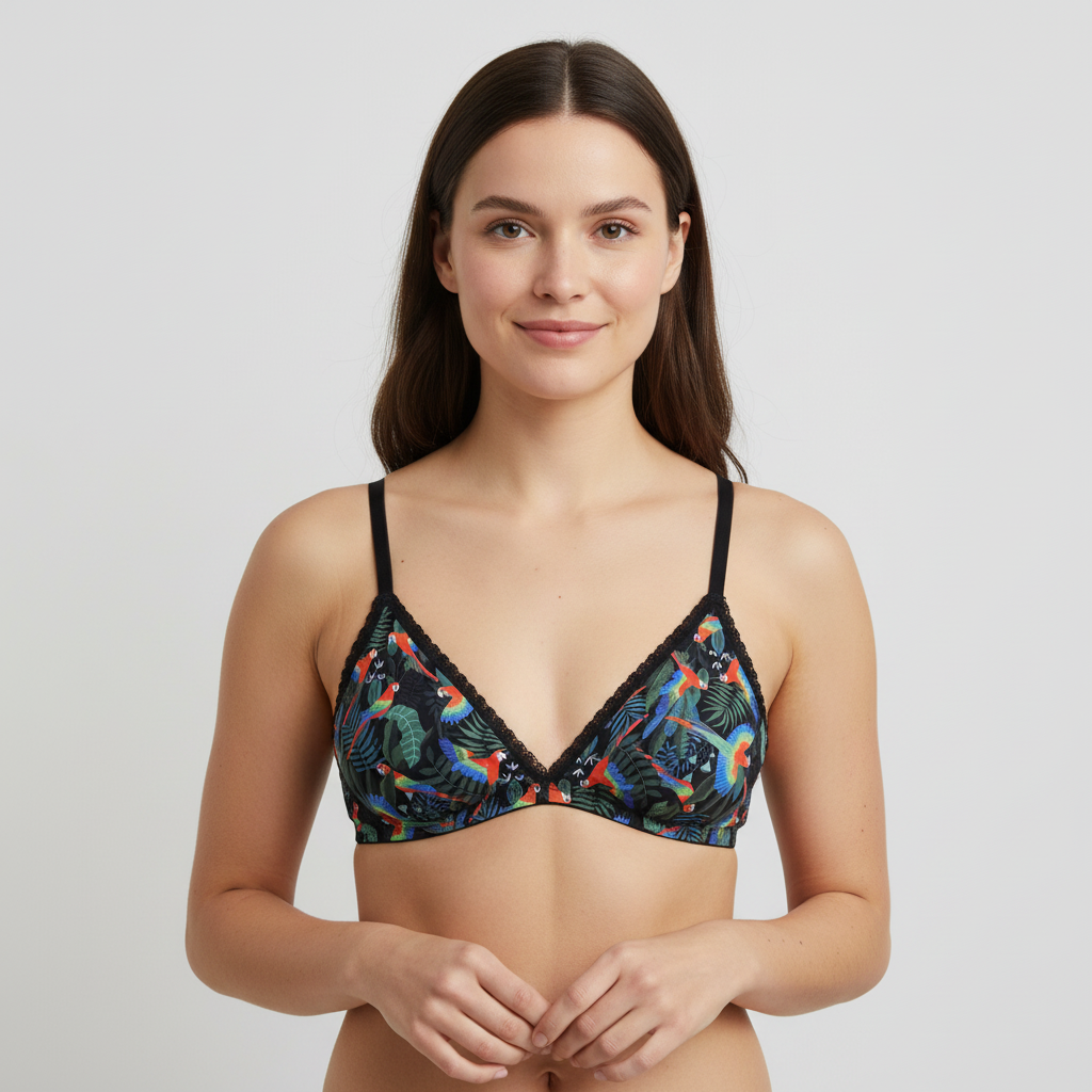 Soutien-gorge Period. Noir