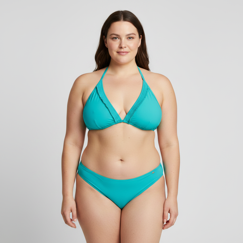 Haut de maillot Bleu