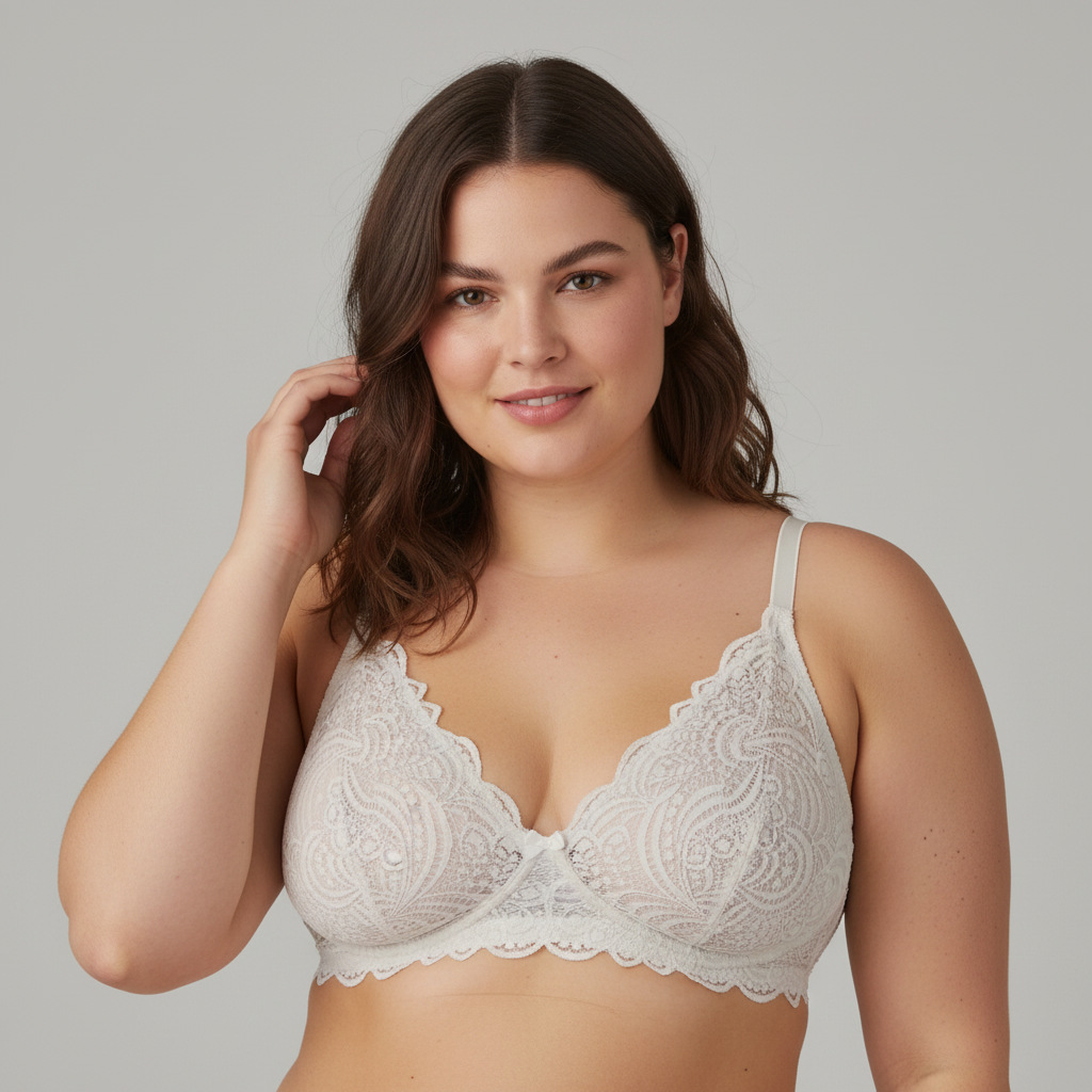 Soutien-gorge RougeGorge Blanc