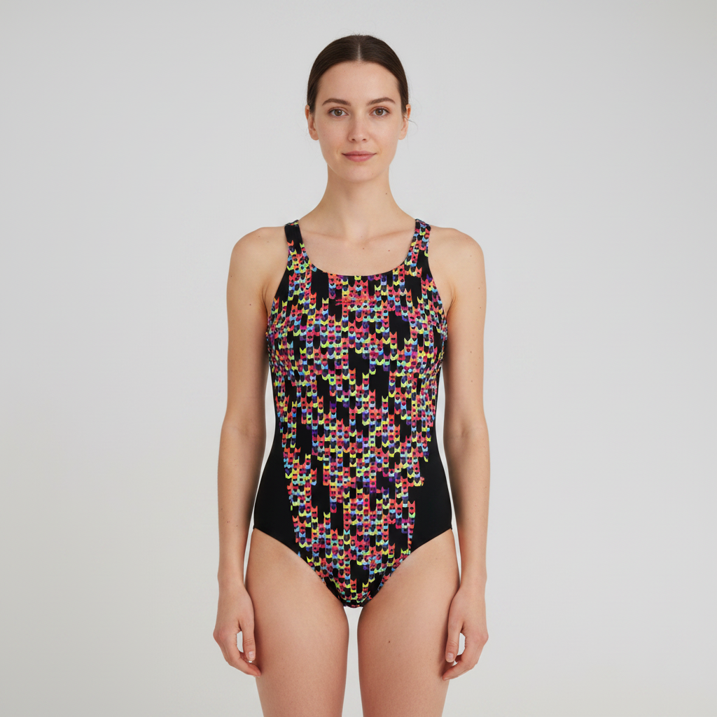 Maillot 1 pièce Nabaiji Noir