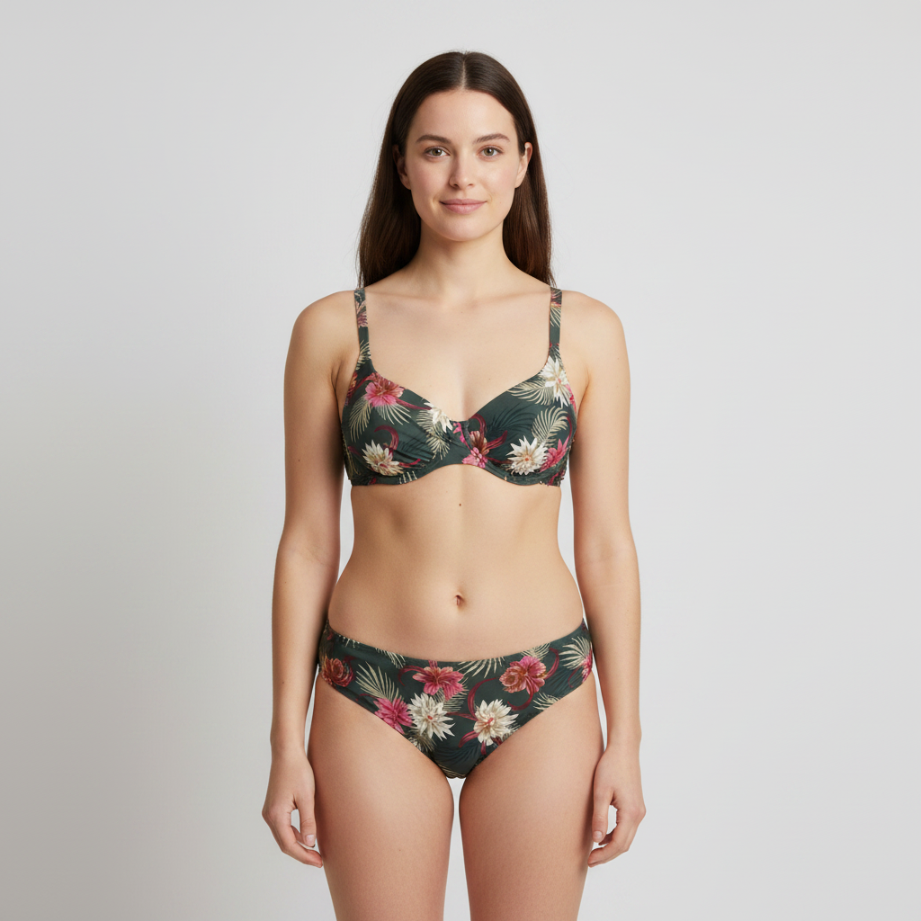 Haut de maillot Livia Vert