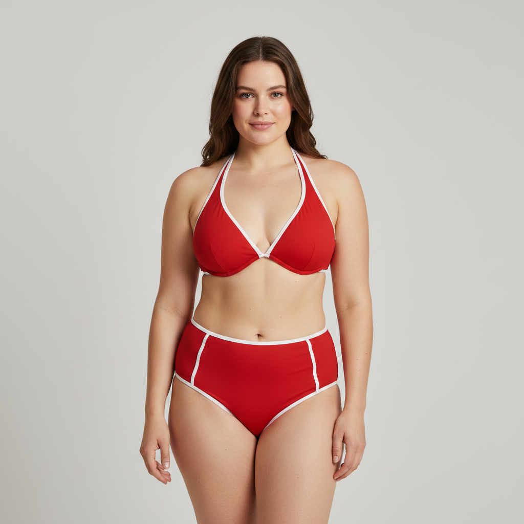 Haut de maillot RougeGorge Orange