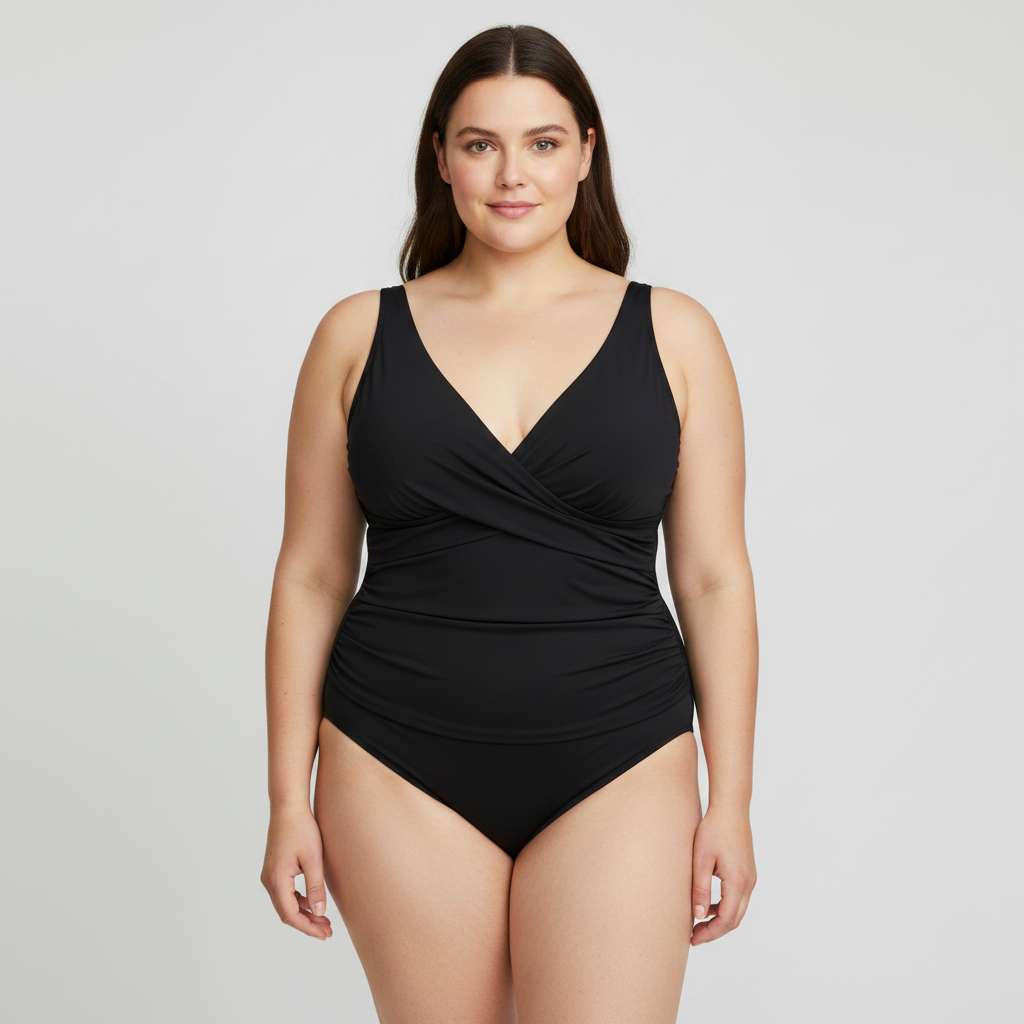 Maillot 1 pièce RougeGorge Noir
