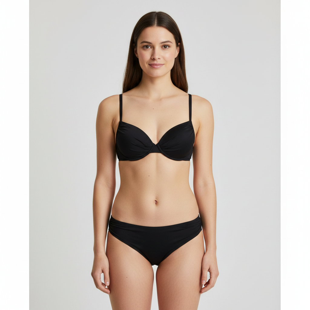 Haut de maillot Noir