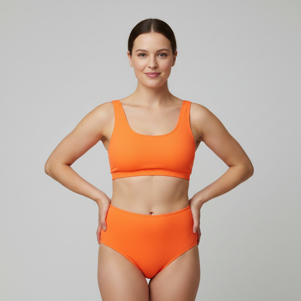 Haut de maillot Orange