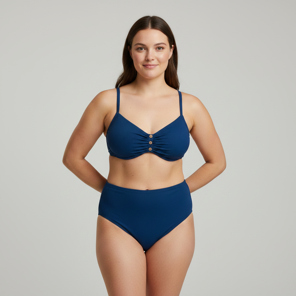 Haut de maillot RougeGorge Bleu