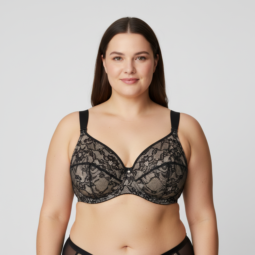 Soutien-gorge d'allaitement Billet doux Noir