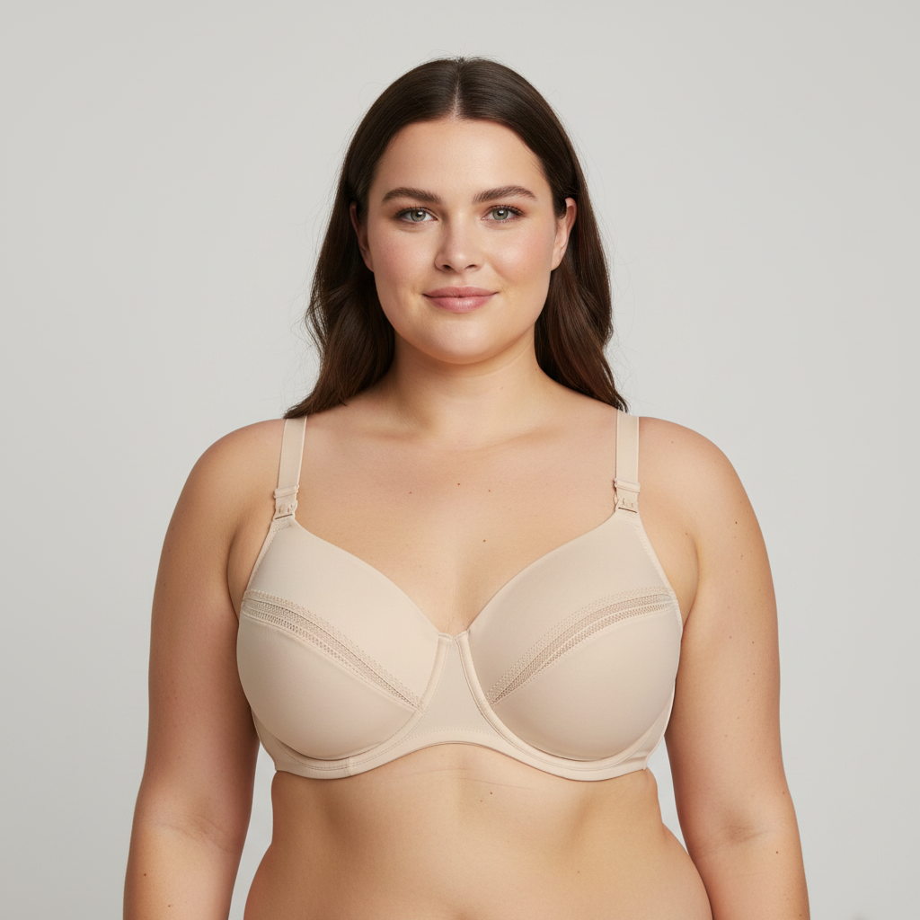 Soutien-gorge d'allaitement RougeGorge Beige