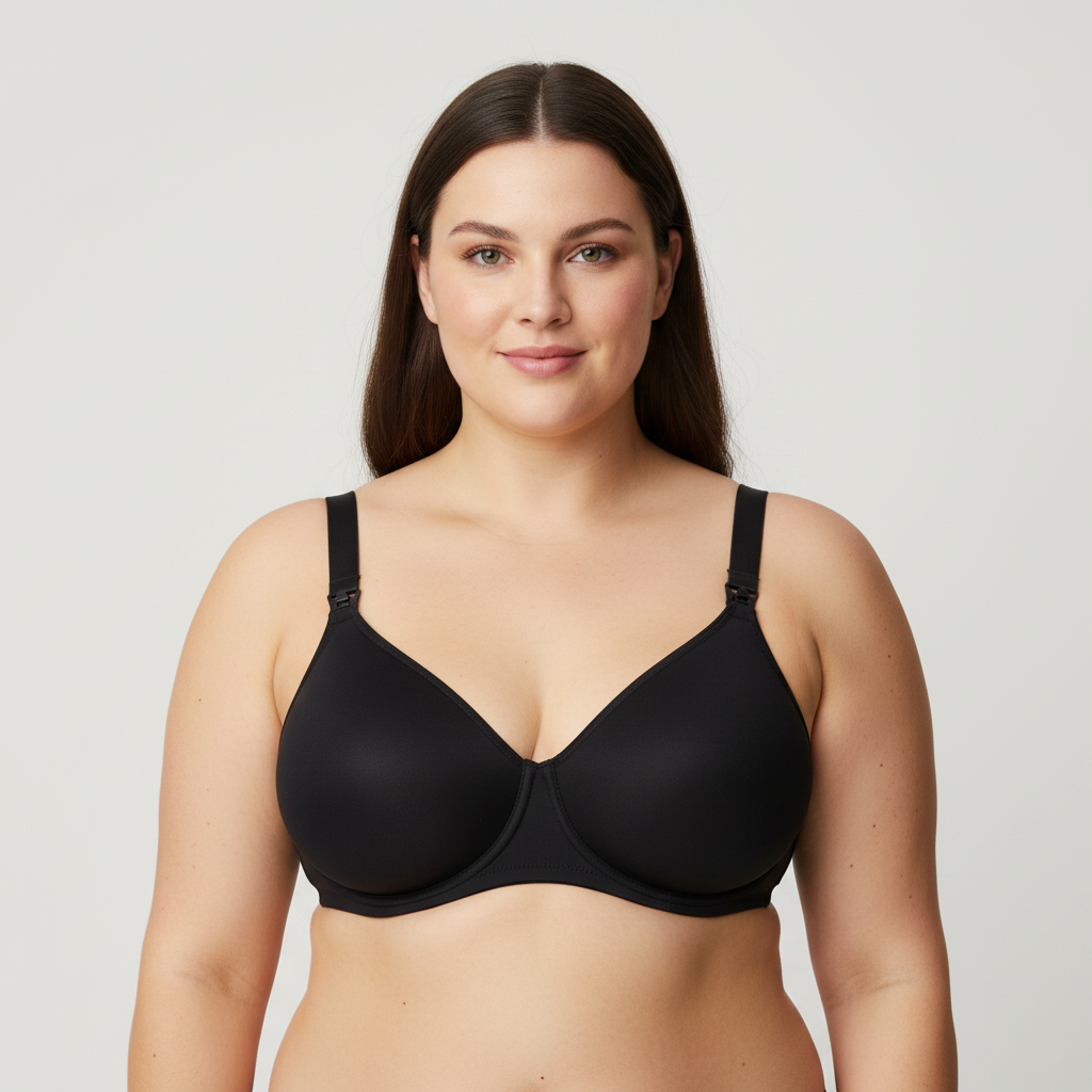 Soutien-gorge d'allaitement Vertbaudet Noir