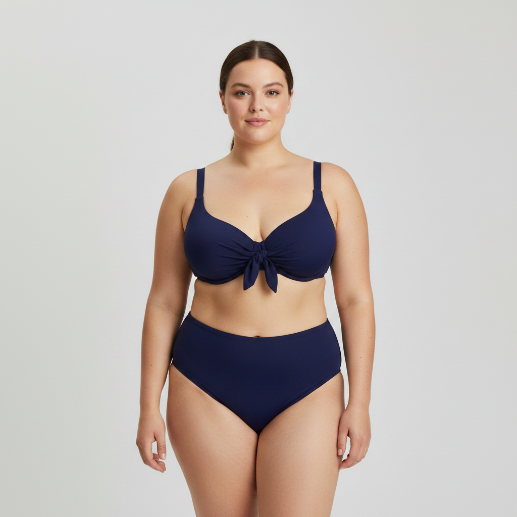 Haut de maillot Bleu