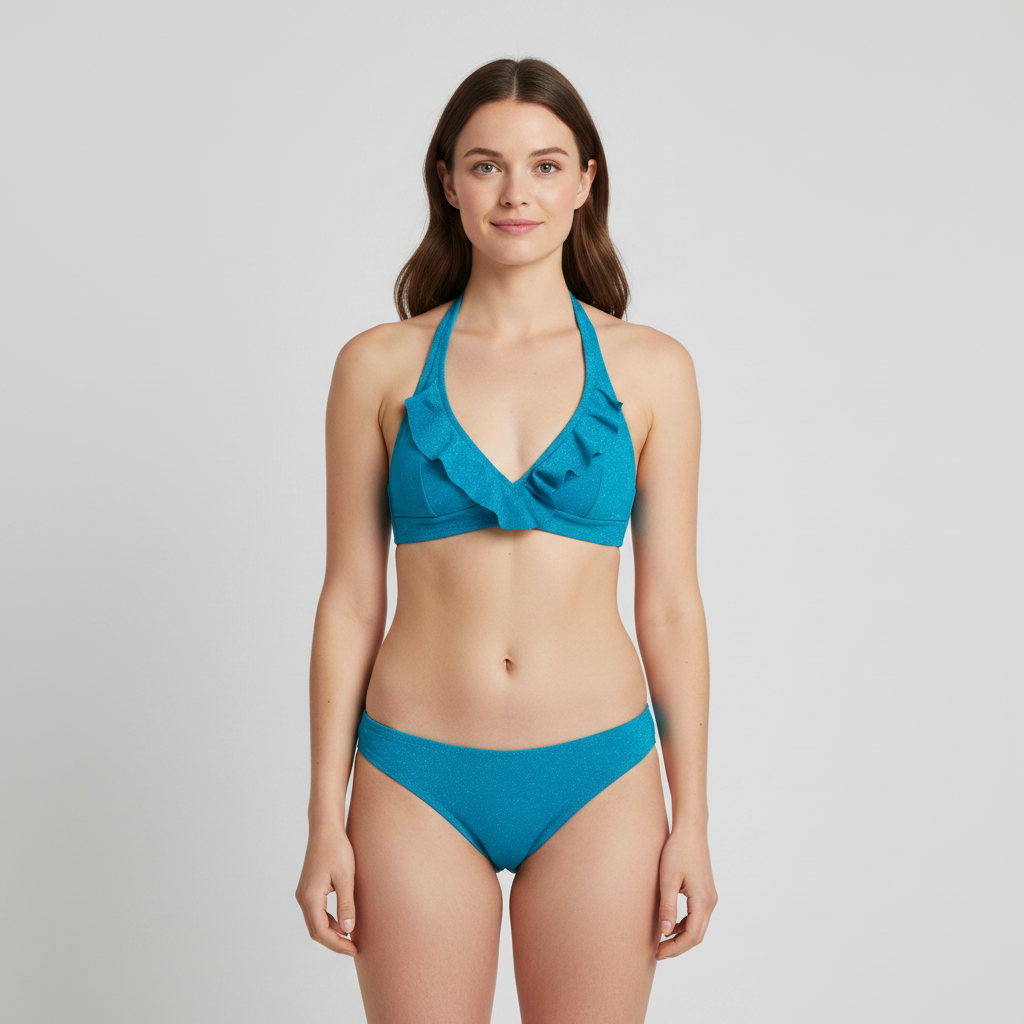 Haut de maillot RougeGorge Bleu