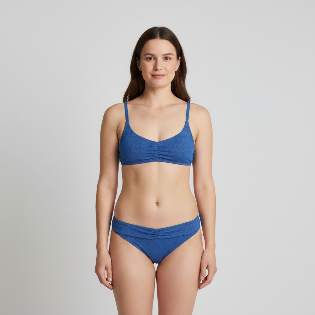 Haut de maillot Bleu