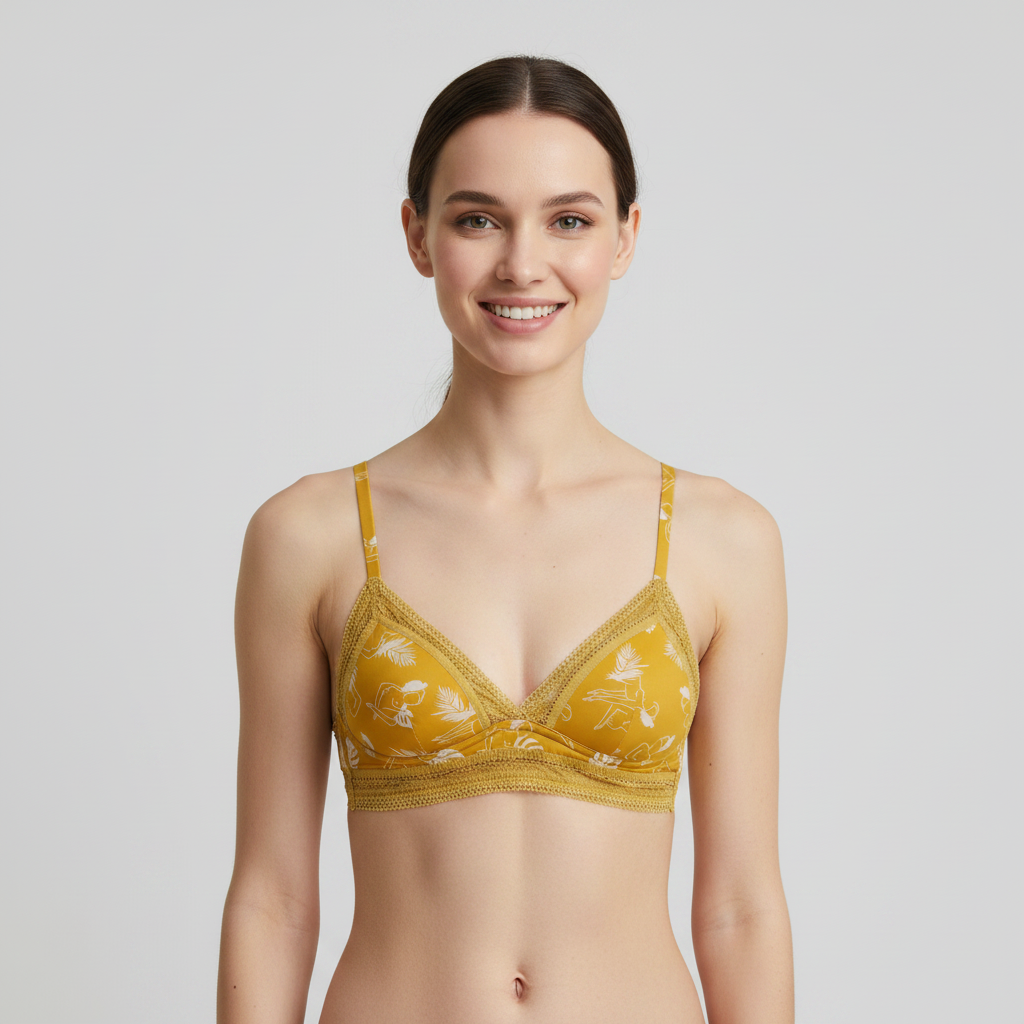 Soutien-gorge Princesse tam.tam Jaune
